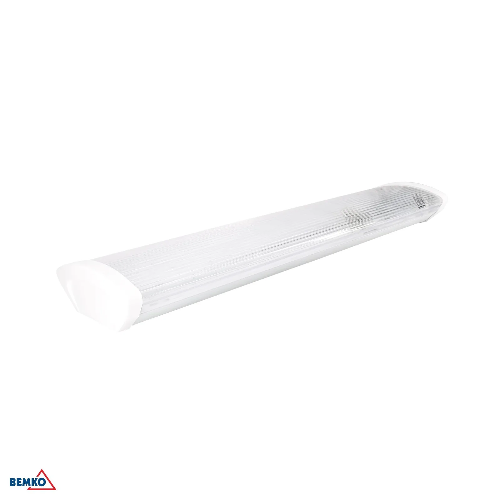 Bemko prisadené lineárne svietidlo 60 cm 2X18W G13 IP20 s priesvitným krytom BM-C184-E-XP7218KP-PC
