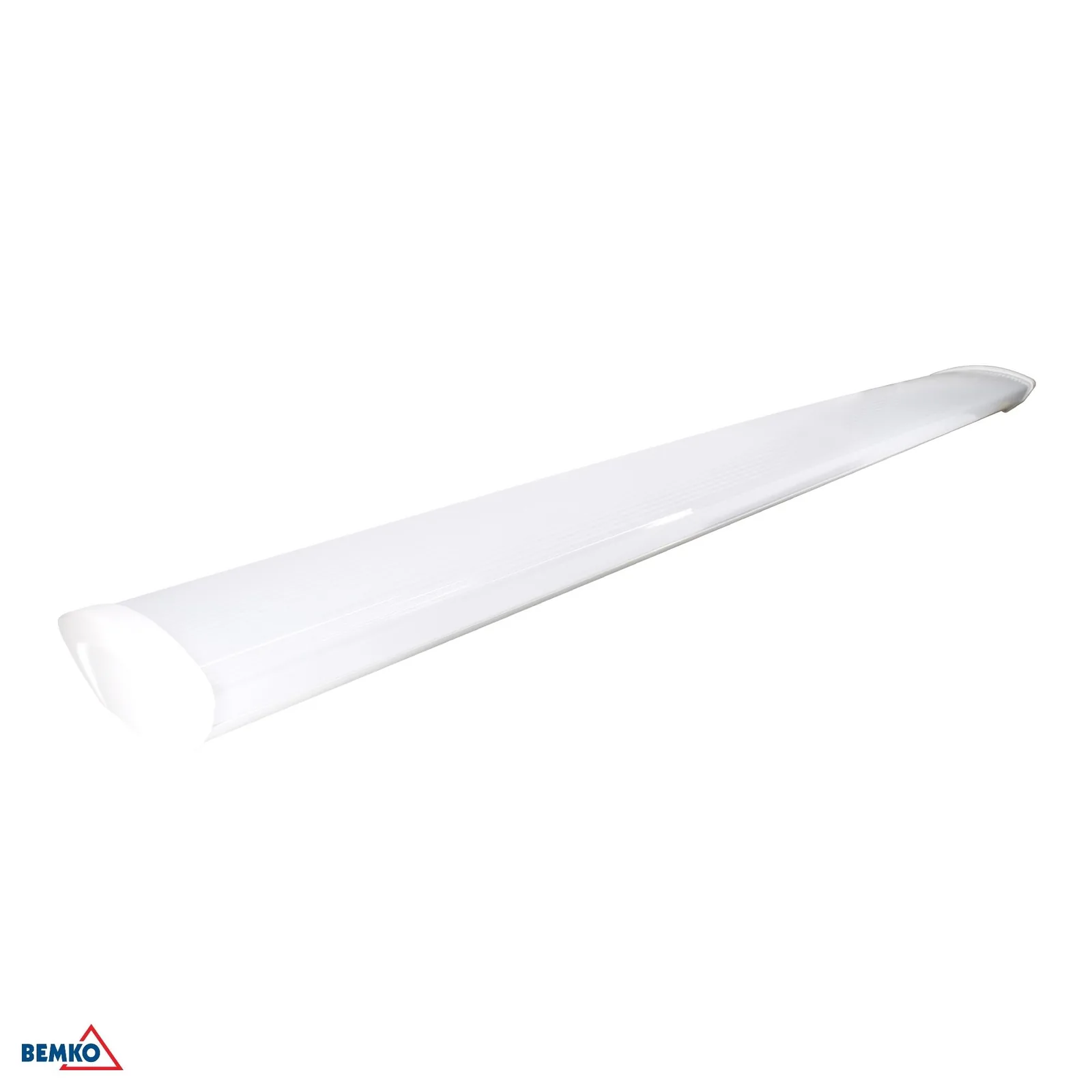 Bemko stropné lineárne svietidlo pre 2× T8 LED trubice 120 cm IP20 s opálovým krytom BM-C184-E-XP7236KM-PC