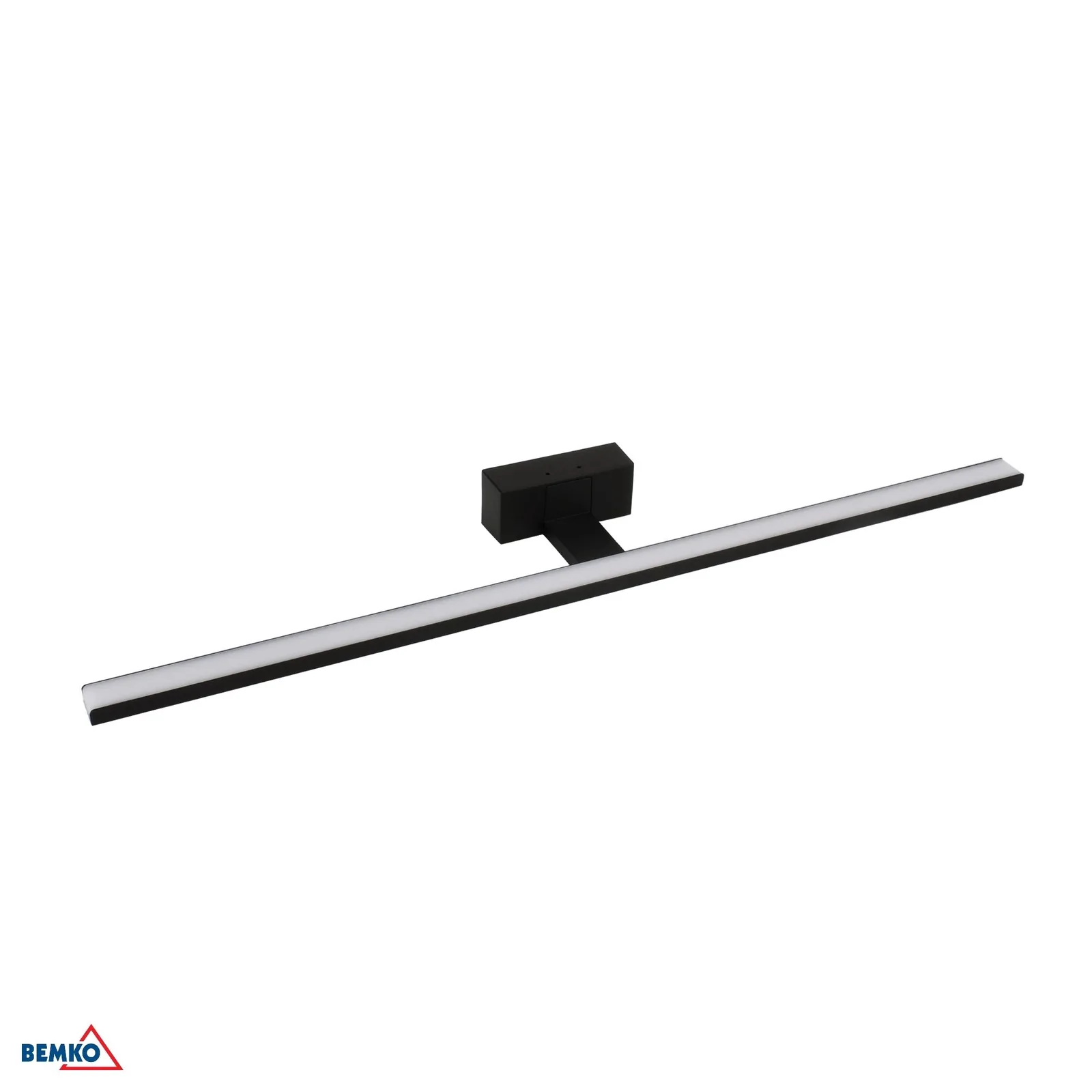Bemko LED nástenné svietidlo KEIRA 15W 4000K 80 cm IP44 čierne BM-C22-MLK-800-4K-BL