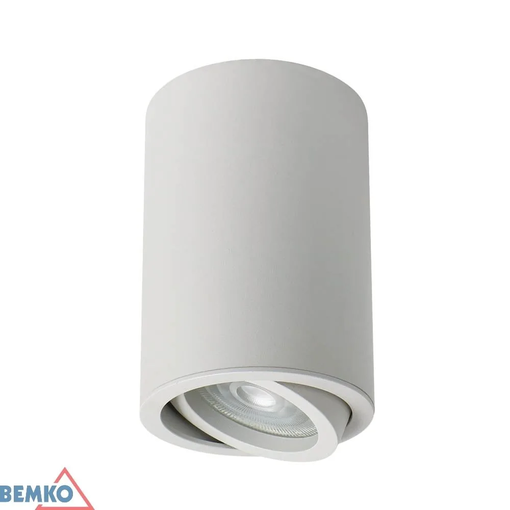 Zápustné bodové svietidlo GU10 biele, hliníkové, 70 mm, 1X50 W BM-C23-DLU-AR-GU10-150-WH