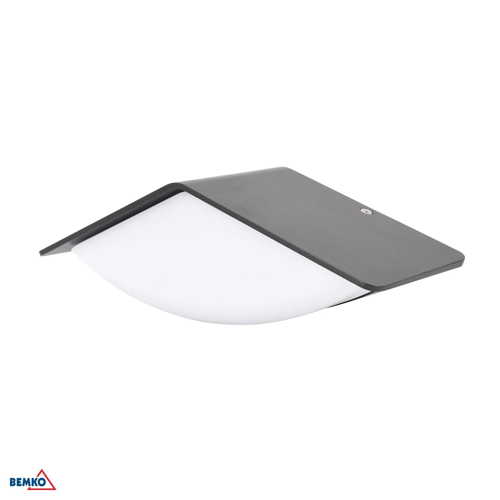 Bemko exteriérové LED nástenné svietidlo Valant 8 W 4000 K 600 lm IP65 grafit 233 × 80 × 90 mm BM-C25-EL1-K-007GR-4K