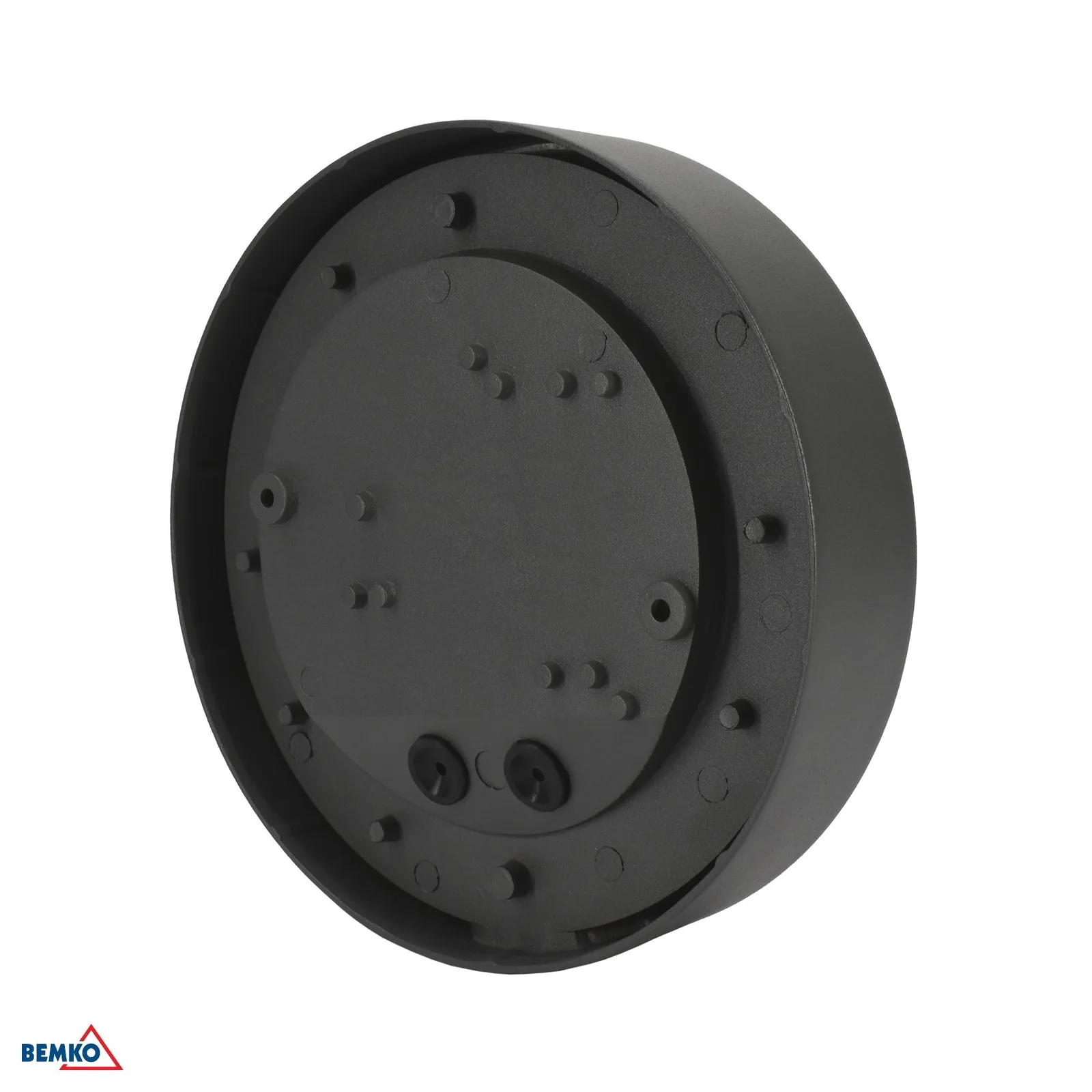 Bemko LED nástenné svietidlo okrúhle grafitové 10W 4000K 850 lm IP65 BM-C25-EL2-R-010GR-4K