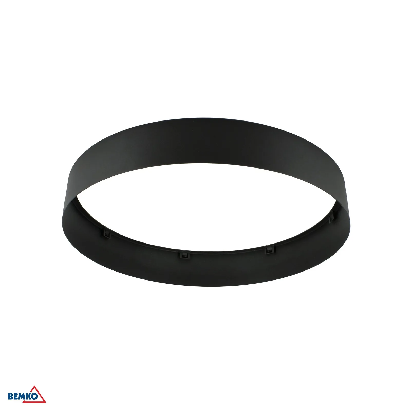 Elektromontážny rám 460×460 mm čierny, výška 72 mm BM-C35-PLC-460-HBL