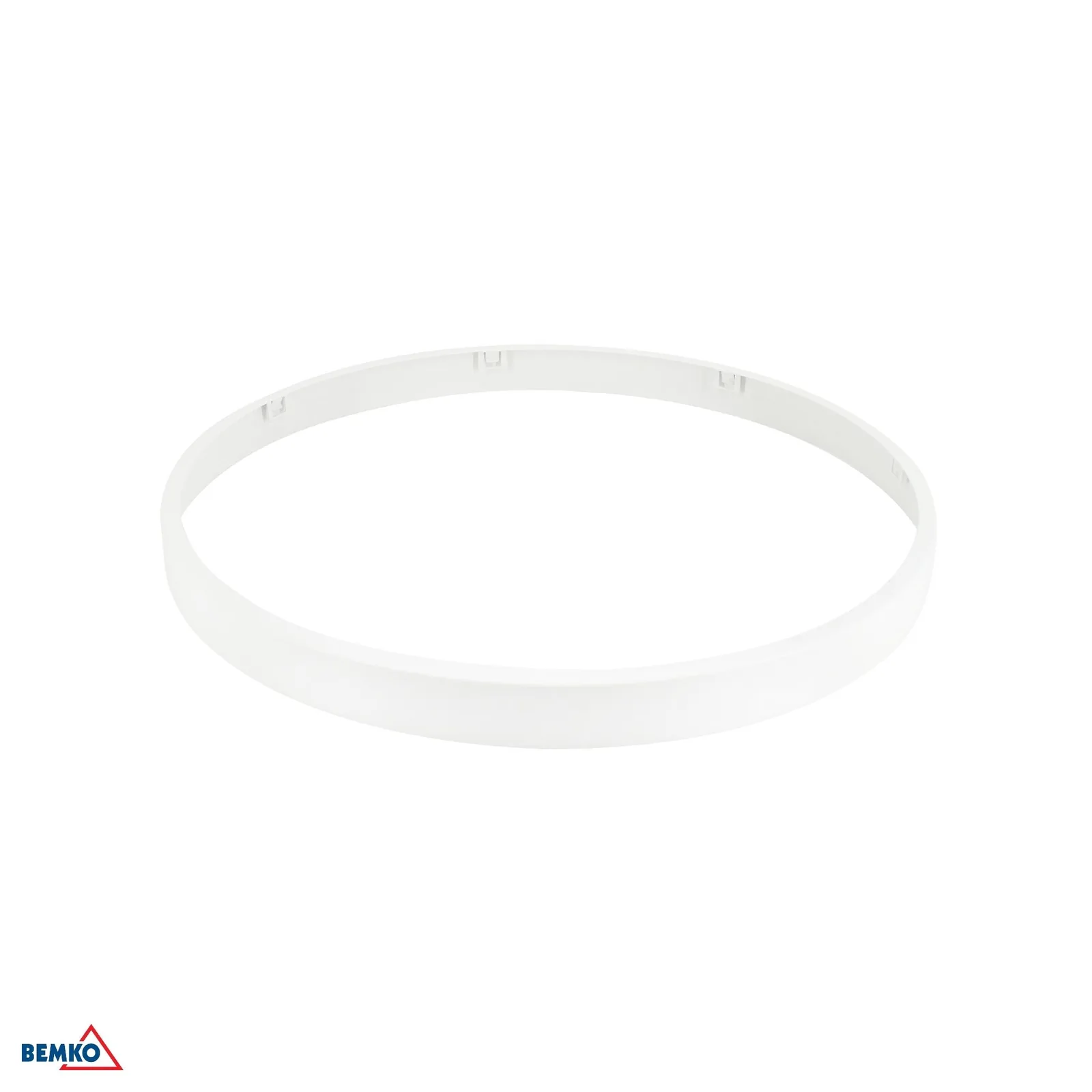 Luxmena svetelný rám 460 × 460 mm, biely, oceľový BM-C35-PLC-460-LWH