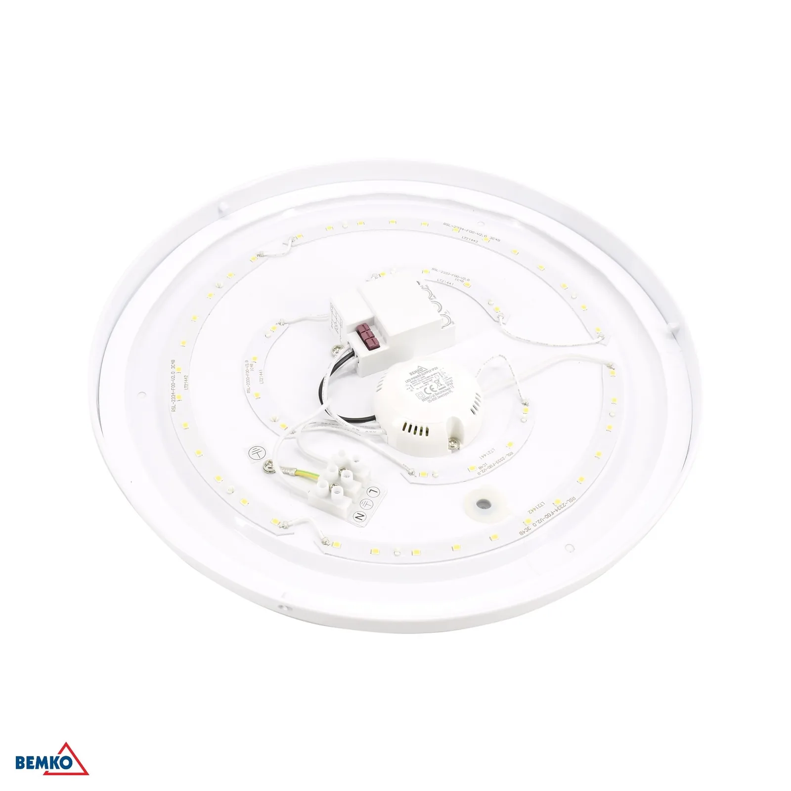 Stropné LED svietidlo so senzorom 24W 4000K 2160 lm IP44 BM-C37-PLA-350-240-4K-MS