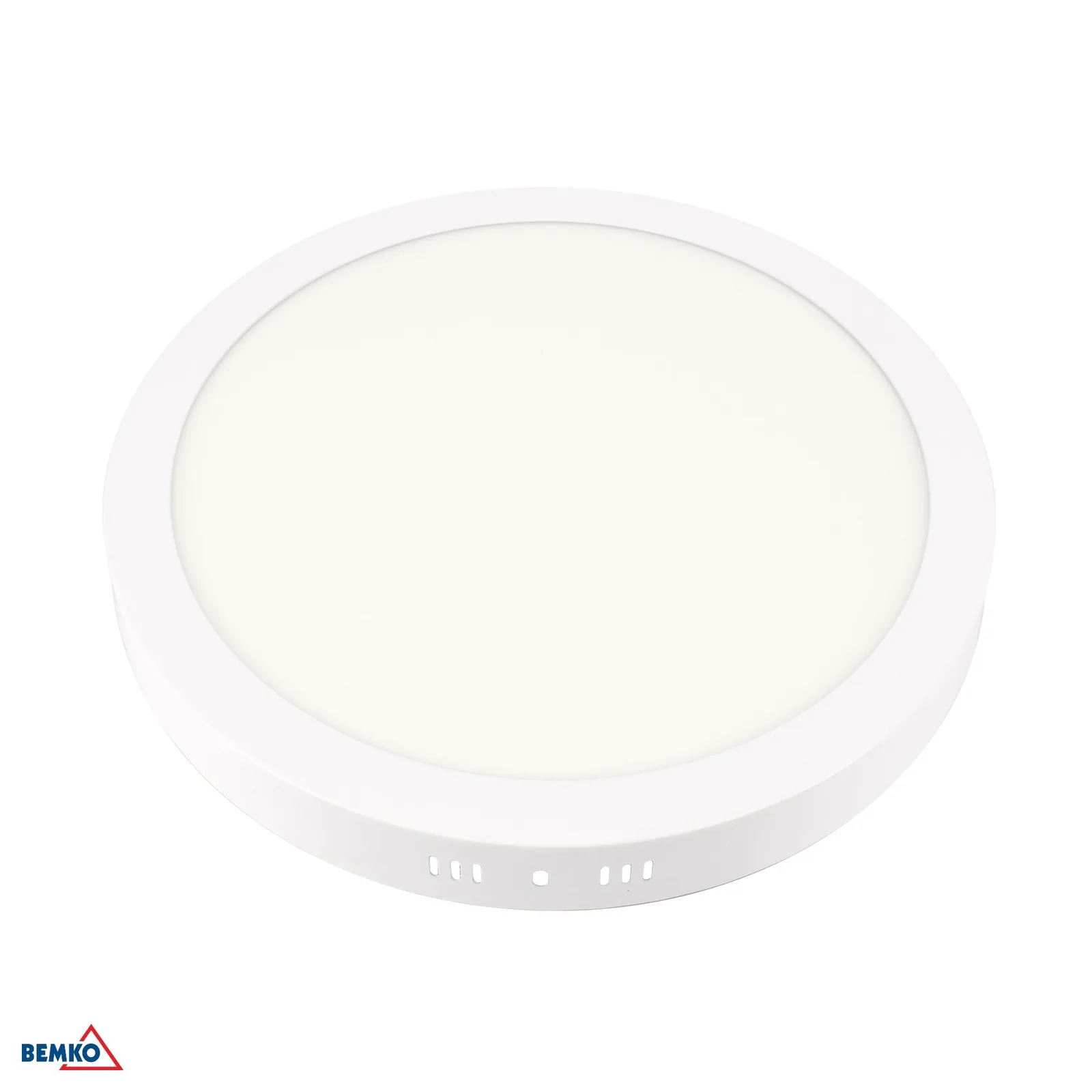 Bemko stropné LED svietidlo okrúhle 12W 4000K 1140 lm IP20 biele BM-C39-SLR-180-120-4K