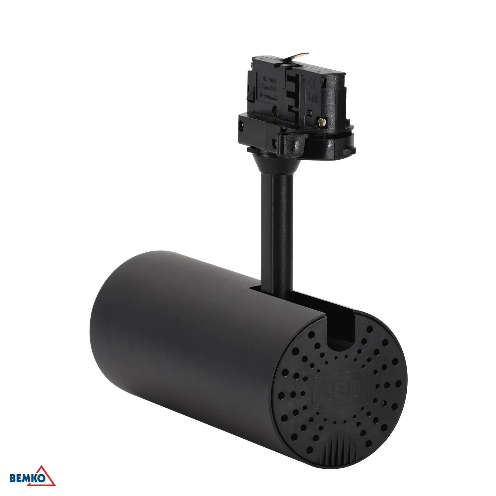 Bemko 3-fázový lištový LED spot 30W 4000K 2400 lm čierny BM-C40-VRK-3F-030BL-4K