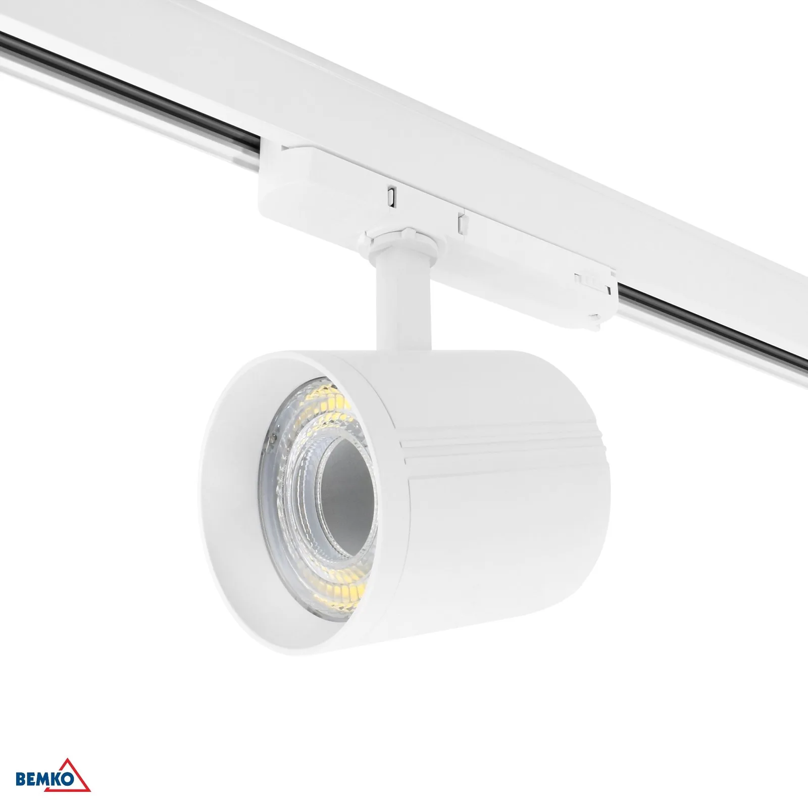 LED spot svetlo Bemko biele 12-40W 3000K 4400 lm CRI>90 nastaviteľný uhol 25/55° BM-C40-VSK-3F-040WH-3K