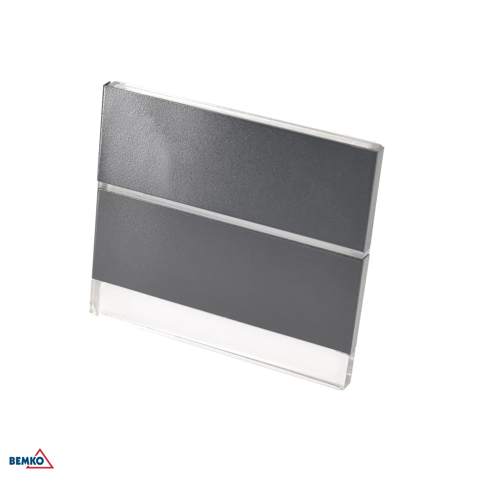 Schodiskové LED svietidlo 3000K, sivé, 1,2W, 12VDC BM-C47-OS1-GR3K