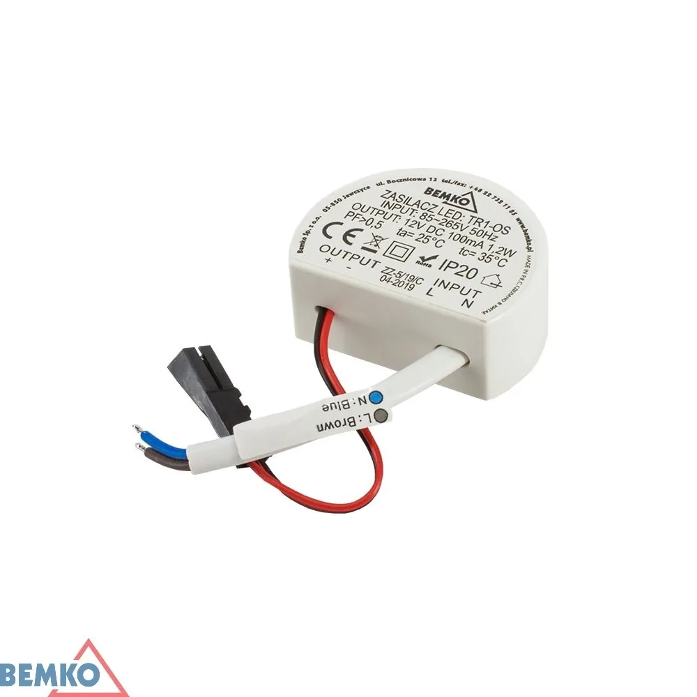 Bemko napájací zdroj pre schodové svietidlá 12 V DC BM-C47-TR1-OS