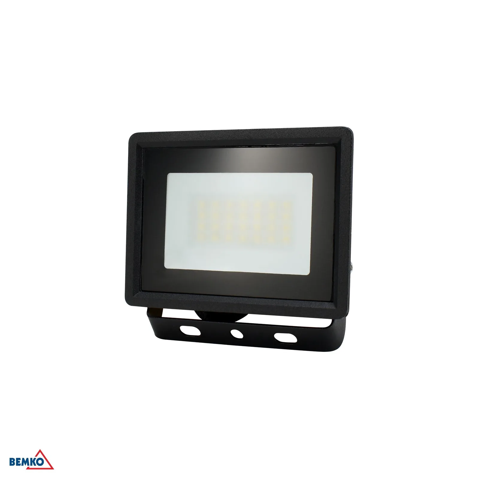 Kafler LED reflektor 20W IP65 4000K čierny BM-C64-LFK2-020BL-4K