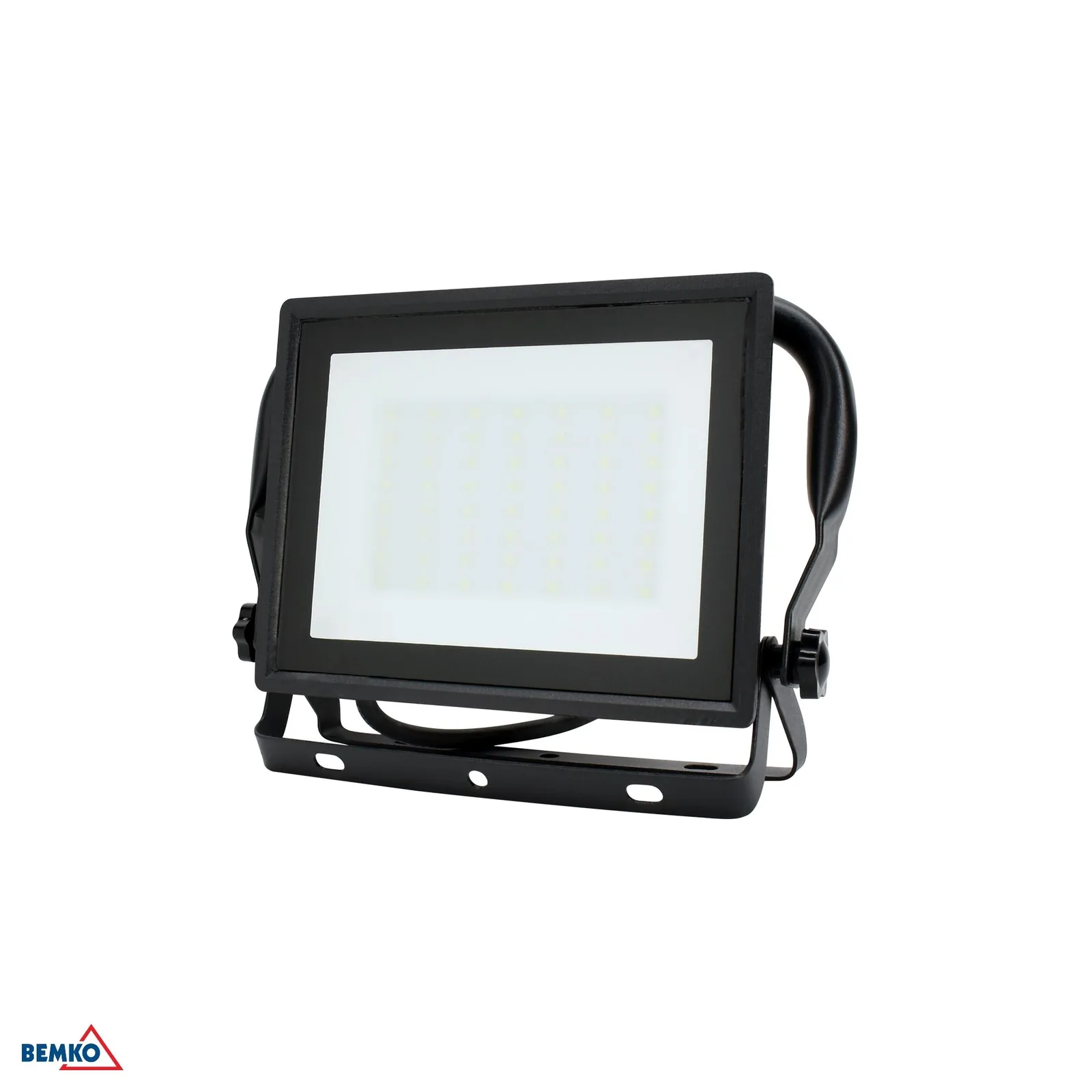 LED reflektor 50W IP65 6500K 4320 lm, čierny BM-C64-R-LFK2-050BL-6K