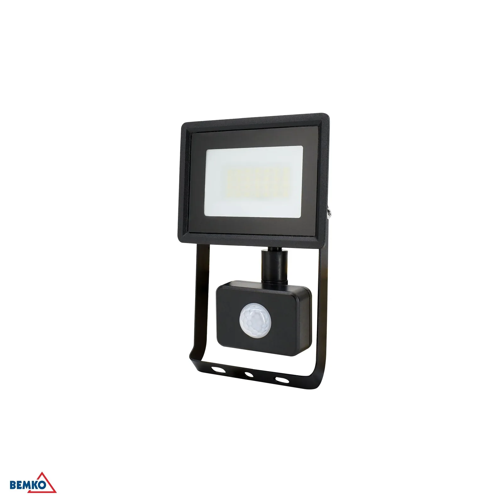 Kafler LED reflektor s pohybovým senzorom 20W 4000K 1640 lm IP65 čierny BM-C64-S-LFK2-020BL-4K