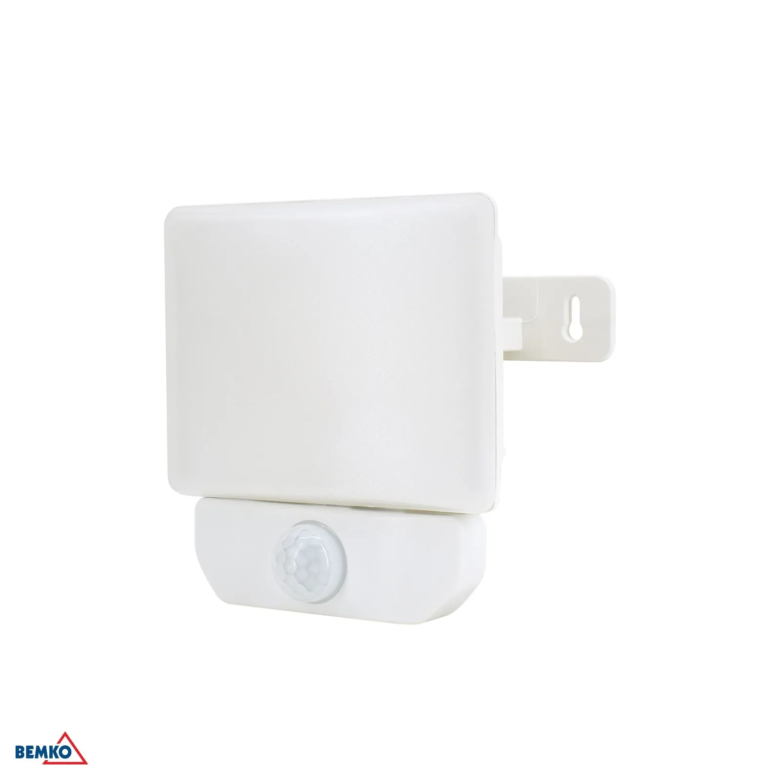 Bemko LED reflektor s PIR senzorom 10W 4000K IP65 900 lm BM-C65-LFX-010WH-4K-PIR