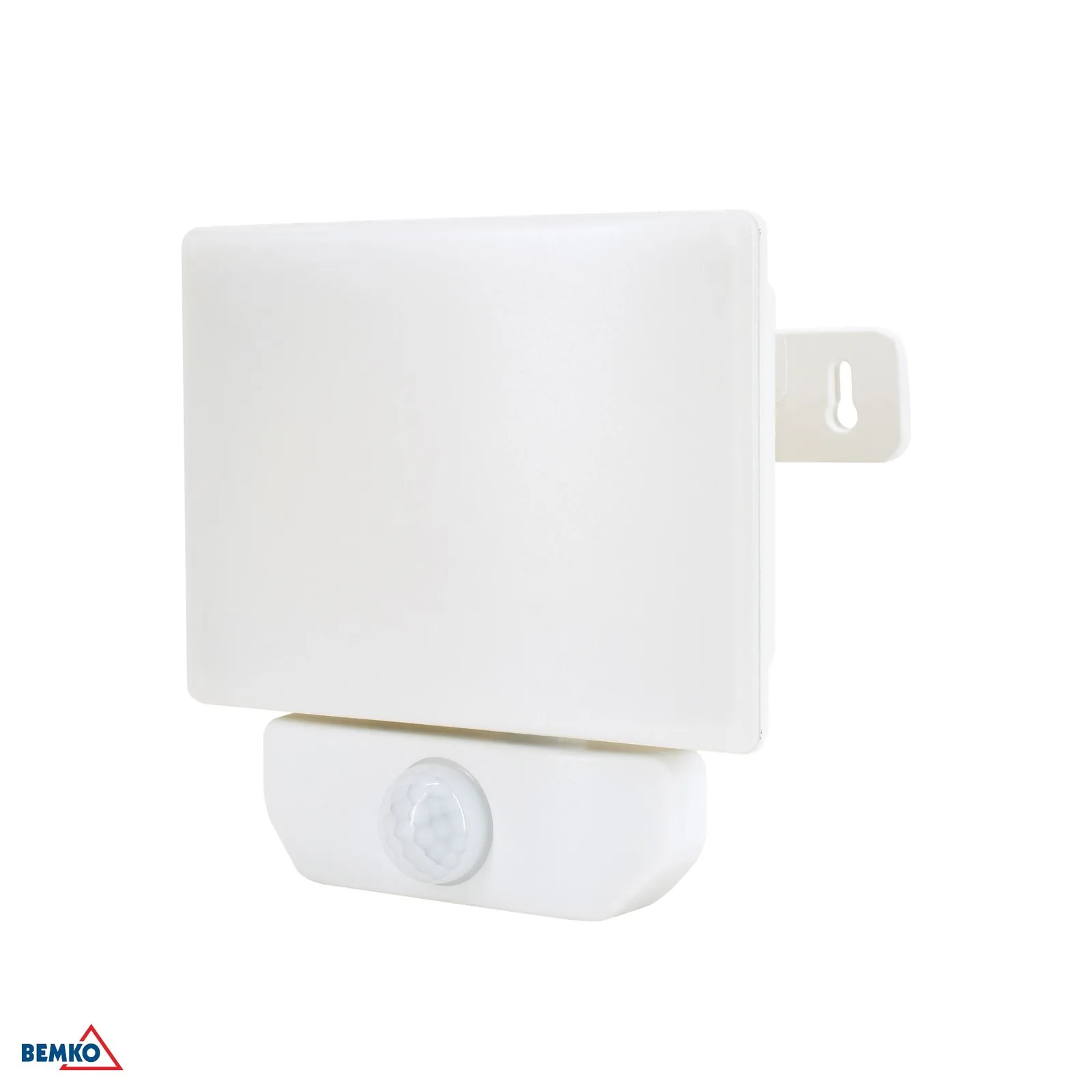 Bemko LED reflektor s pohybovým senzorom 20W 4000K 1800 lm IP65 biely BM-C65-LFX-020WH-4K-PIR
