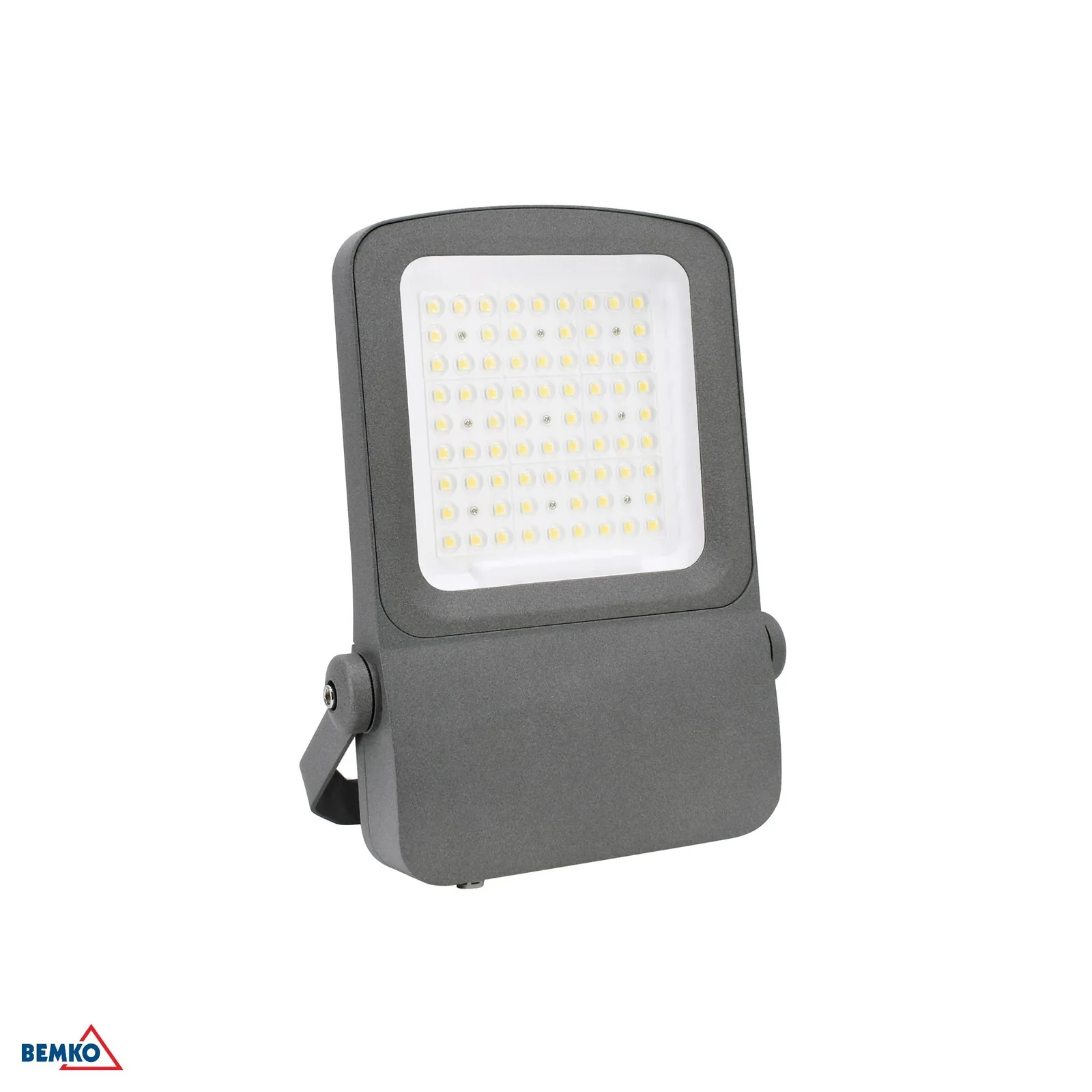 Luxmena LED reflektor 100W 4000K 17000 lm IP66 sivý BM-C66-LFC-100DG-4K-9090