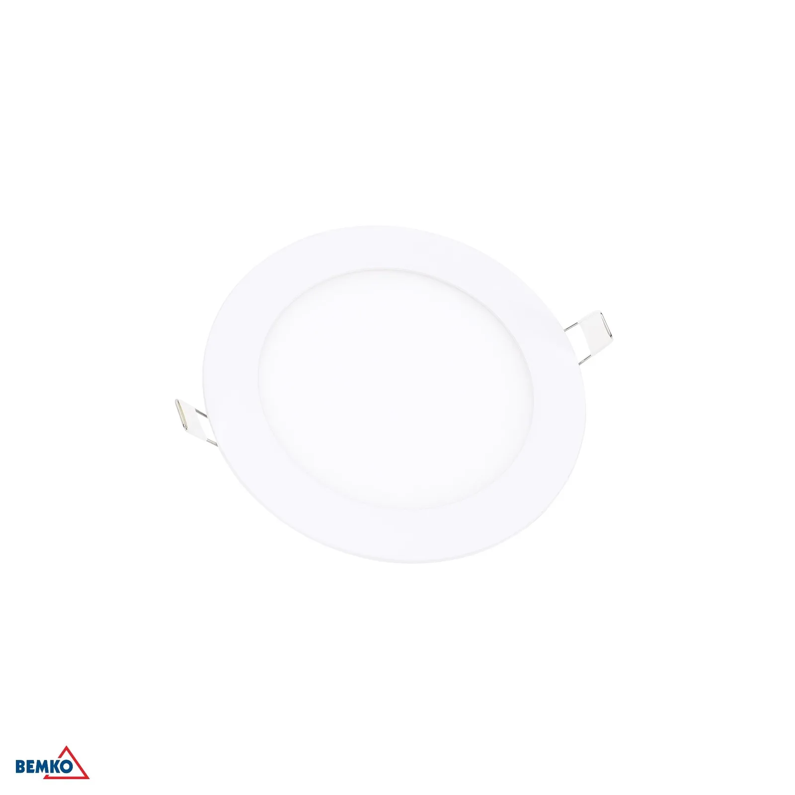 Bemko LED zápustné stropné svietidlo 9W 4000K 720 lm kruhové biele BM-C70-DLB-R-090-4K