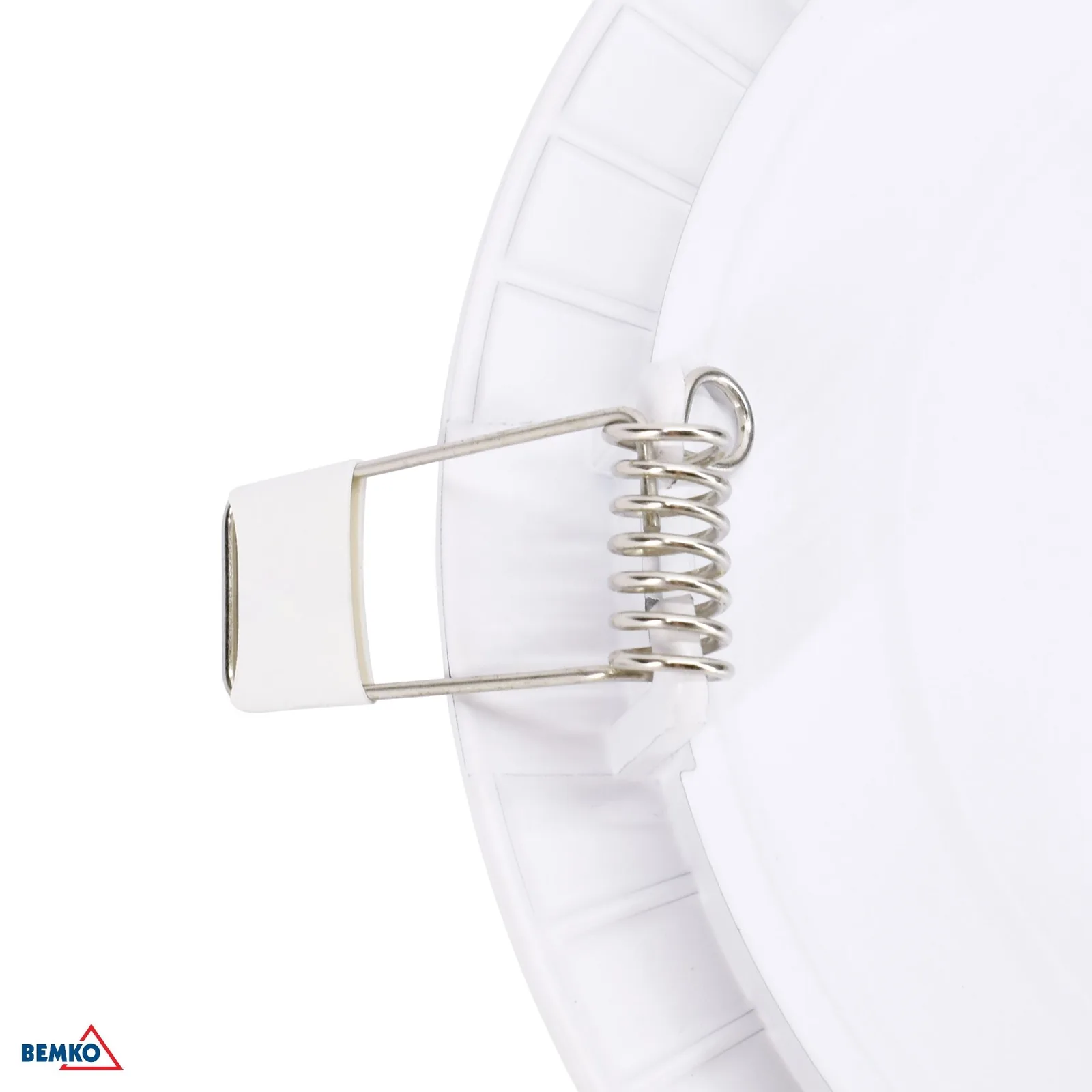Bemko LED zápustné stropné svietidlo 9W 4000K 720 lm kruhové biele BM-C70-DLB-R-090-4K