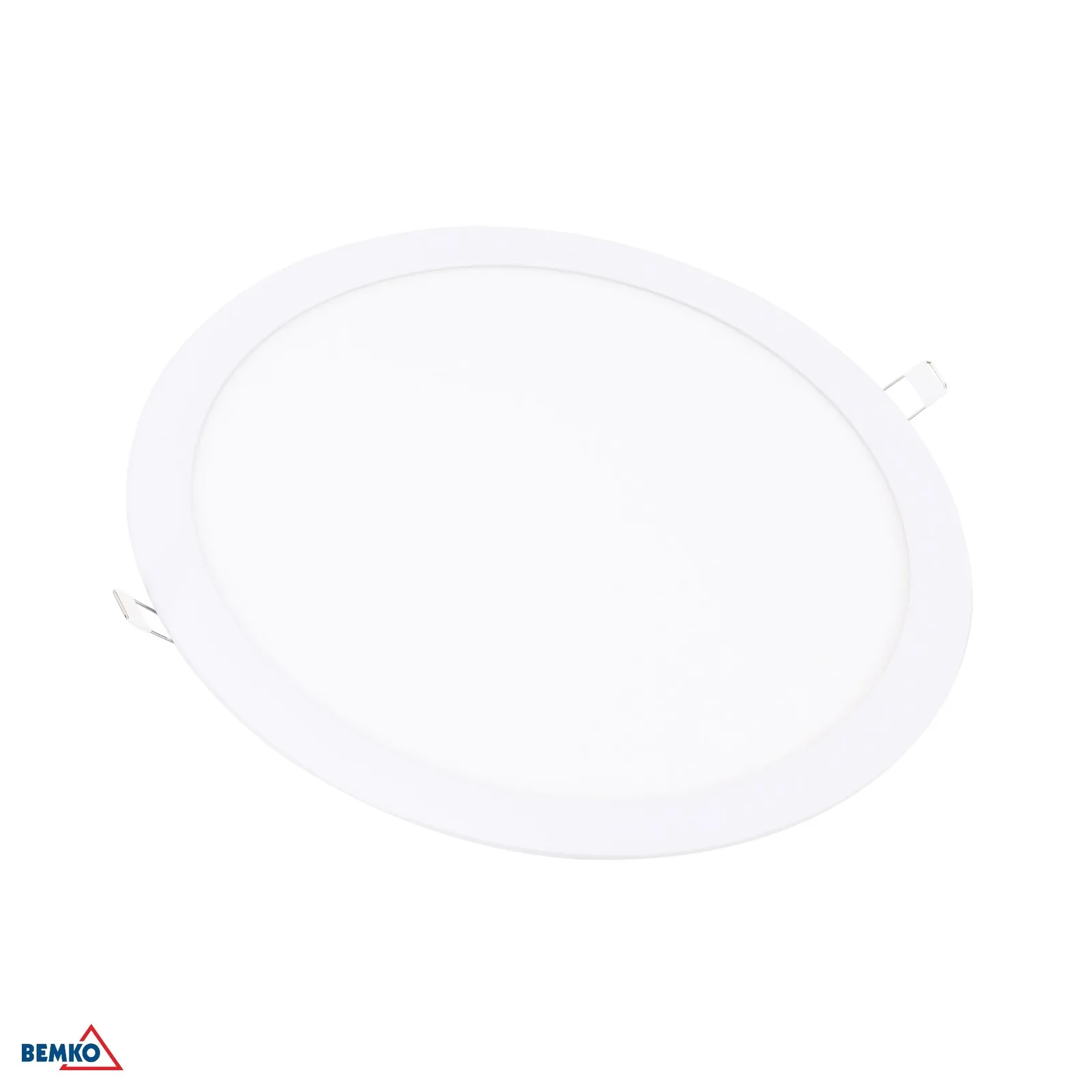 Zapustené okrúhle LED svietidlo 22W 4000K 1700 lm IP20, biele BM-C70-DLB-R-240-4K