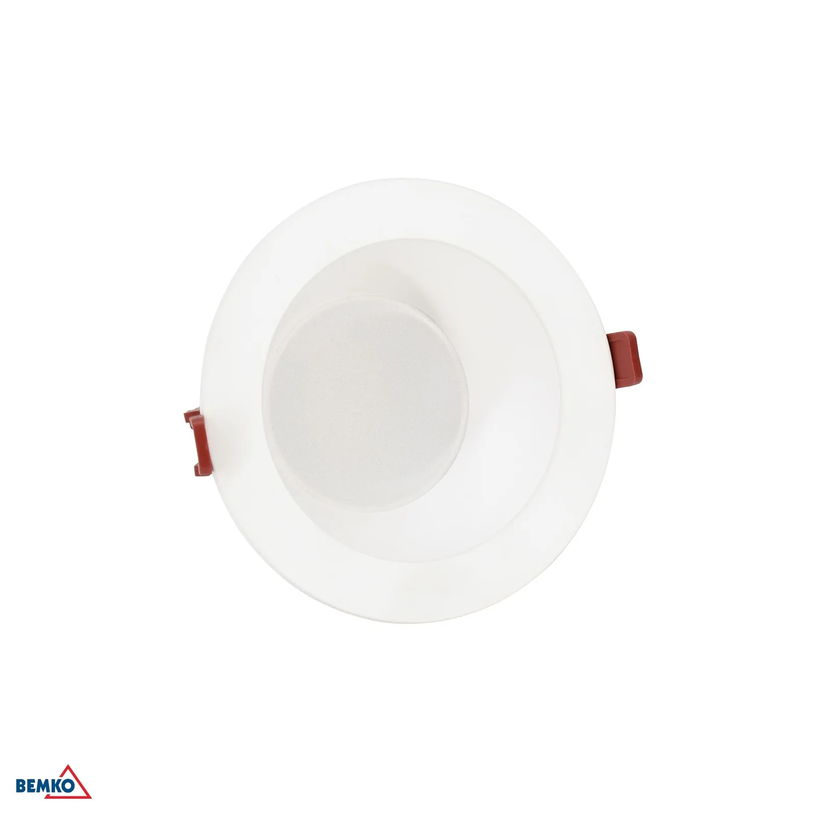 Bemko LED stropné zabudovateľné svietidlo 20W 3000K IP44, okrúhle, biele BM-C70-DLF2-200-3K