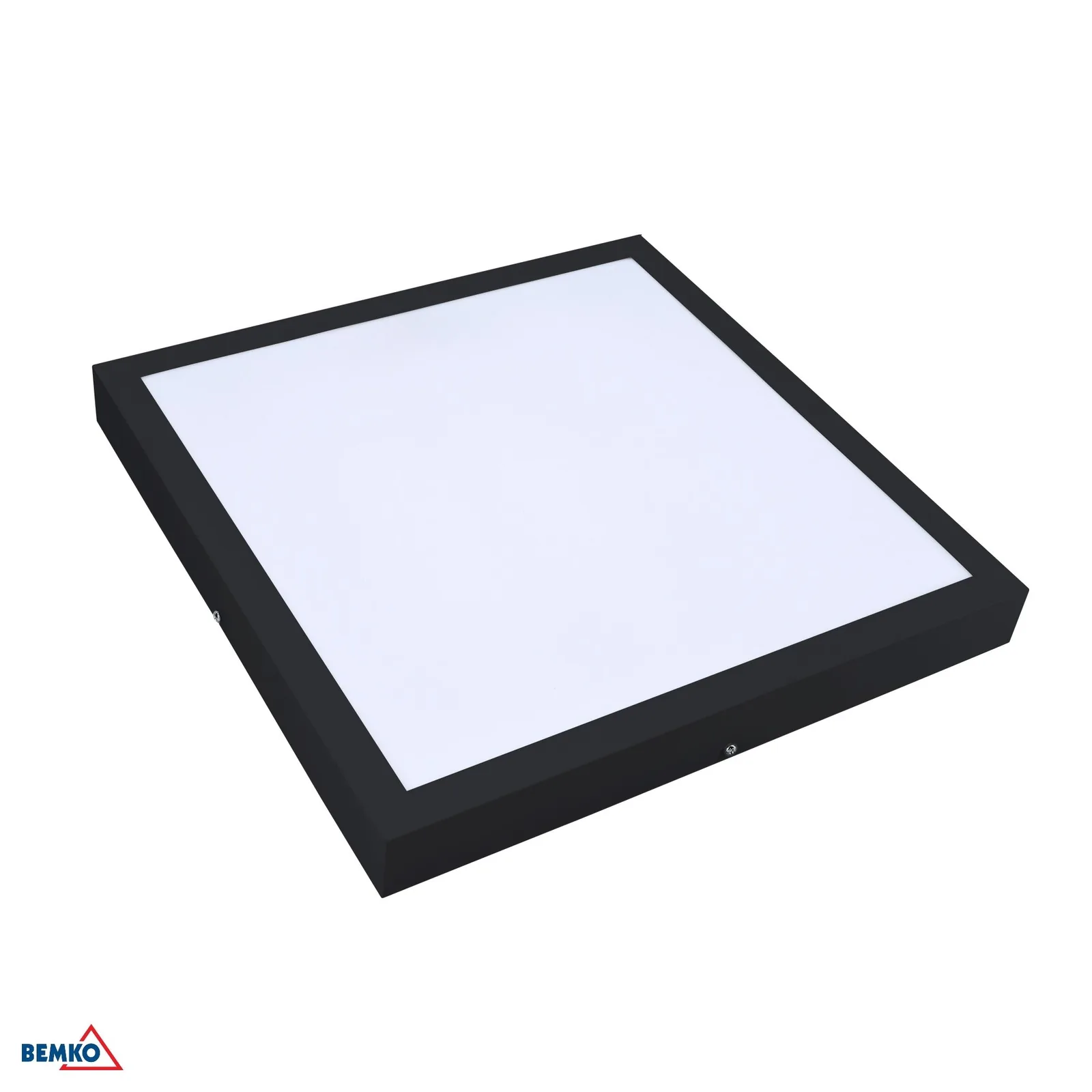 Stropné LED panelové svietidlo 40X40 cm, 32W, 4000K, 3500 lm, IP44, čierne BM-C72-BLD-044-320-4K-BL
