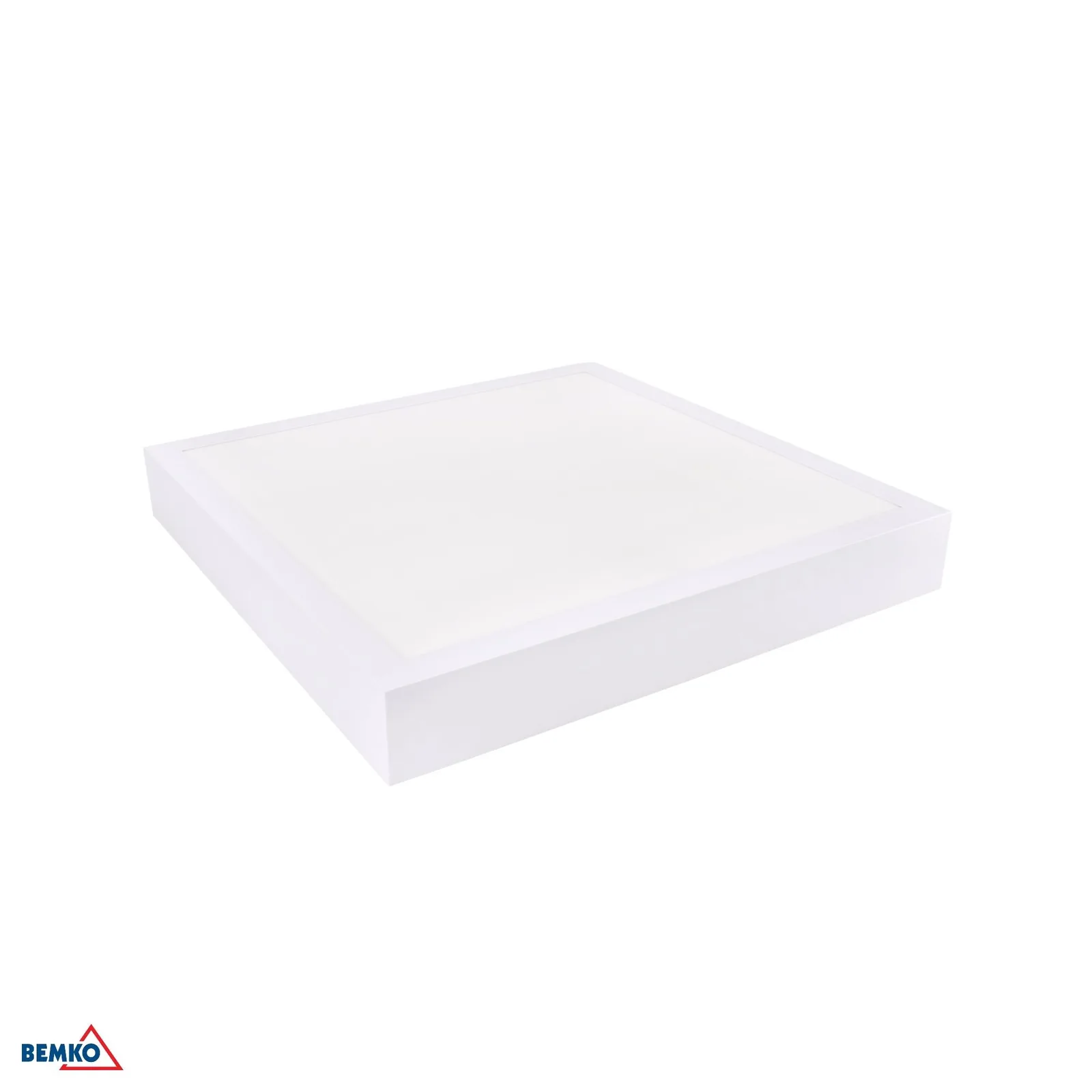 LED panel 40X40 CCT 26/30/34 W IP44 povrchová montáž biely BM-C72-BLG-044-30B-CCT-9016A