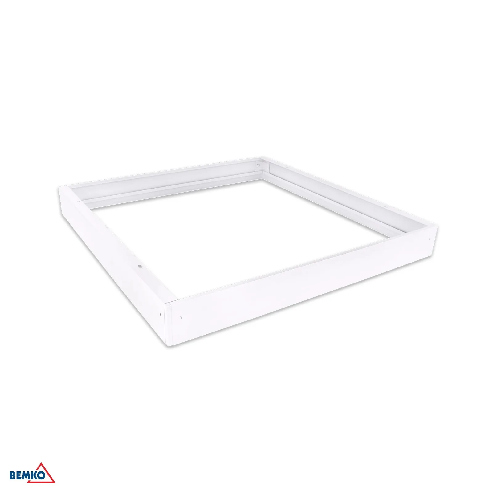 Montážny rám pre LED panel 60X60 biely, 68 mm, Bemko BM-C79-RNT066-WH-ECO2