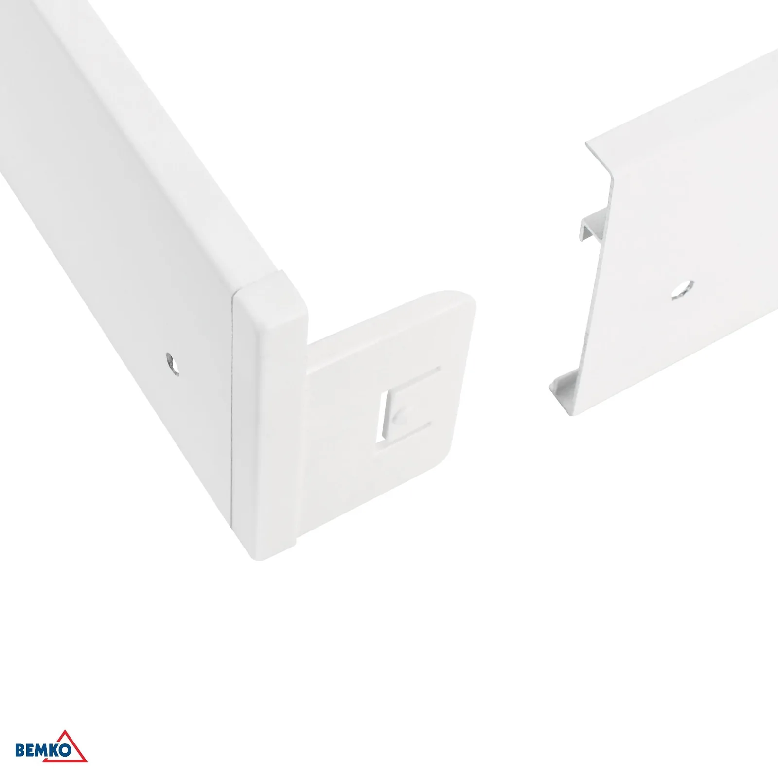 Montážny rám pre LED panel 60X60 biely, 68 mm, Bemko BM-C79-RNT066-WH-ECO2