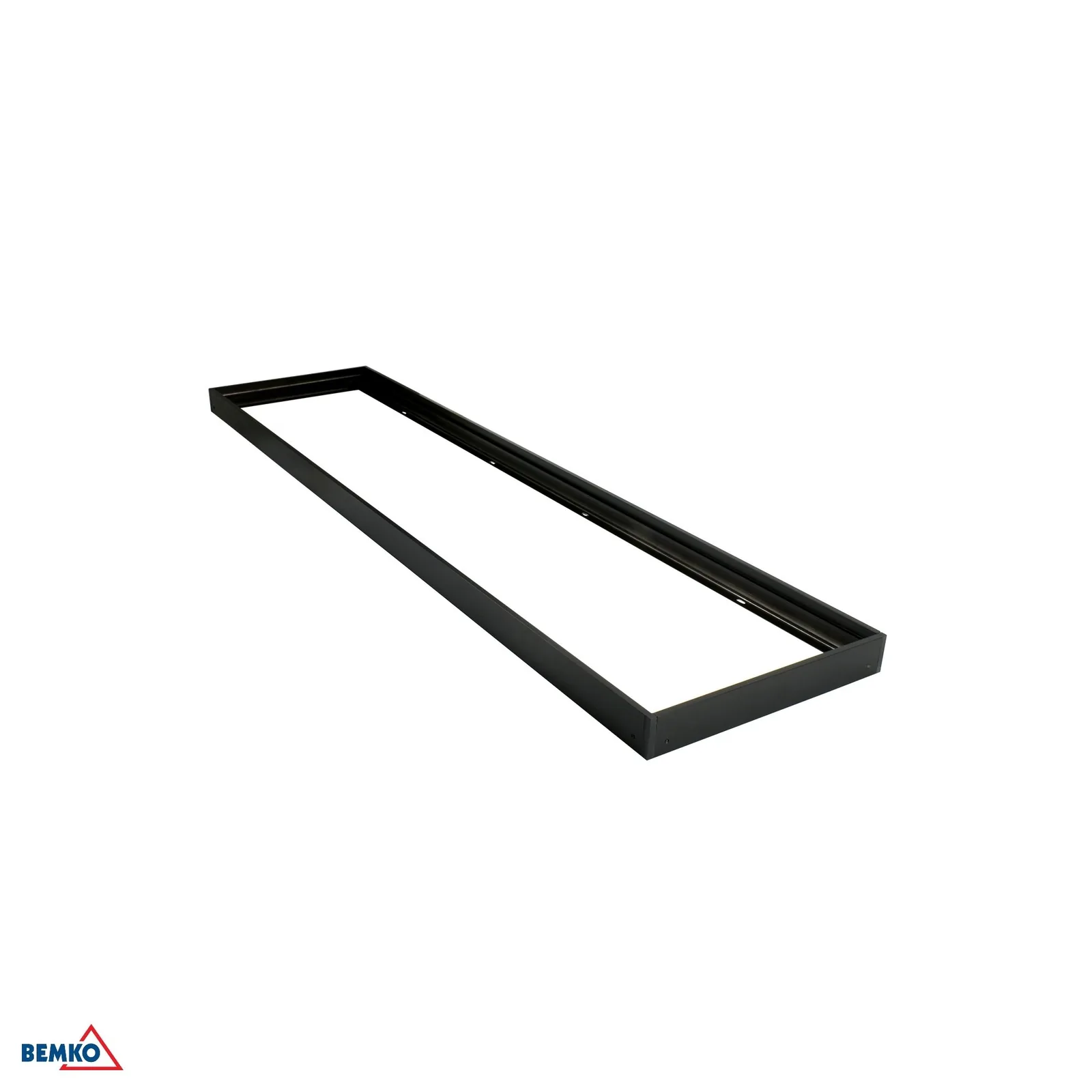 Bemko montážny rám na LED panel 30×120 cm čierny BM-C79-RNT123-BL-ECO