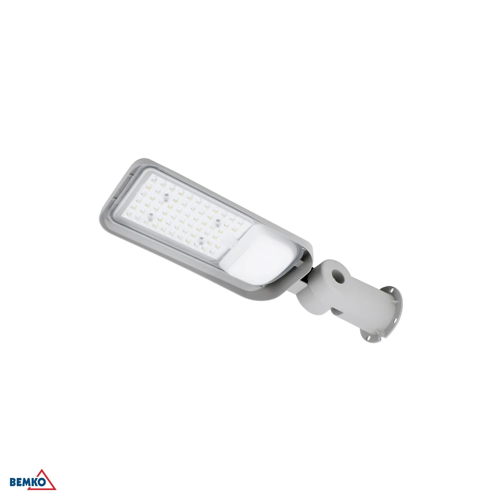 LED uličné svietidlo Bemko Jazmin 50W 4000K 6750 lm IP65 so súmrakovým senzorom BM-C82-JAZ-050LG-4K-DS