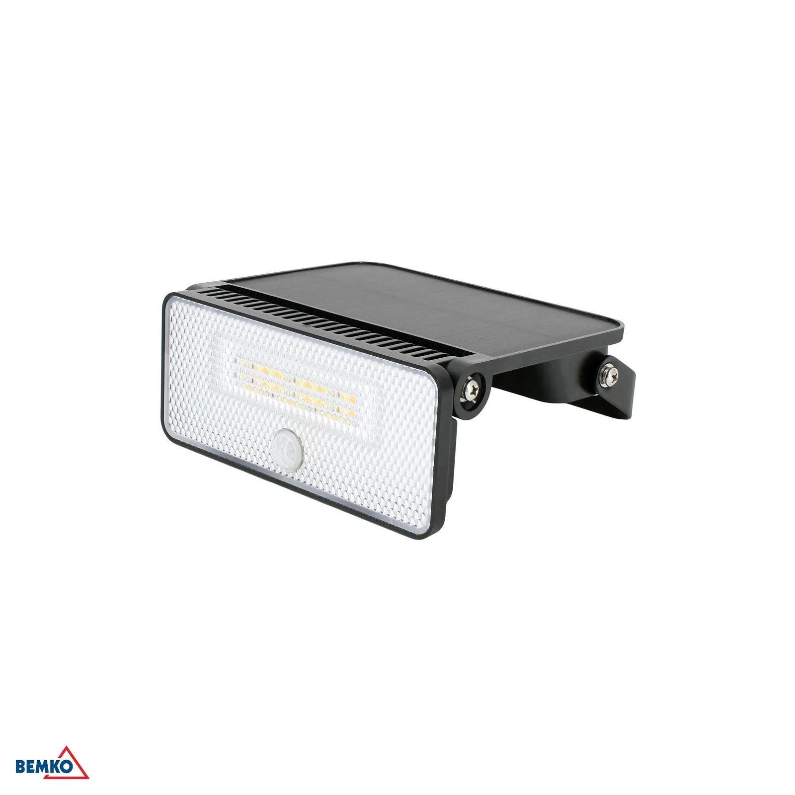 Solárny LED reflektor so senzorom 8W 1000 lm IP54 3000K/4000K/6500K Kafler BM-C83-SOK-008BL-CCT-PIR