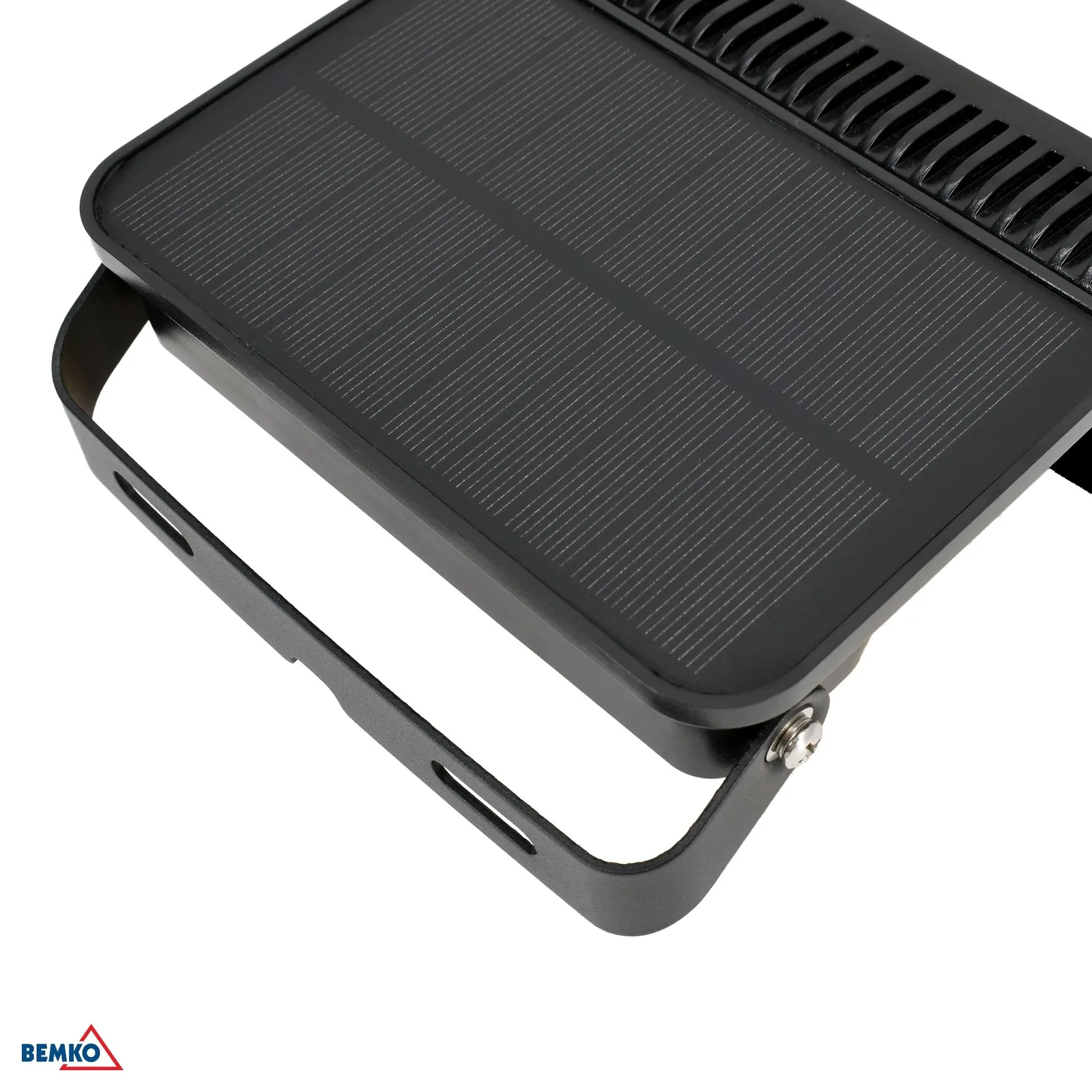 Solárny LED reflektor so senzorom 8W 1000 lm IP54 3000K/4000K/6500K Kafler BM-C83-SOK-008BL-CCT-PIR