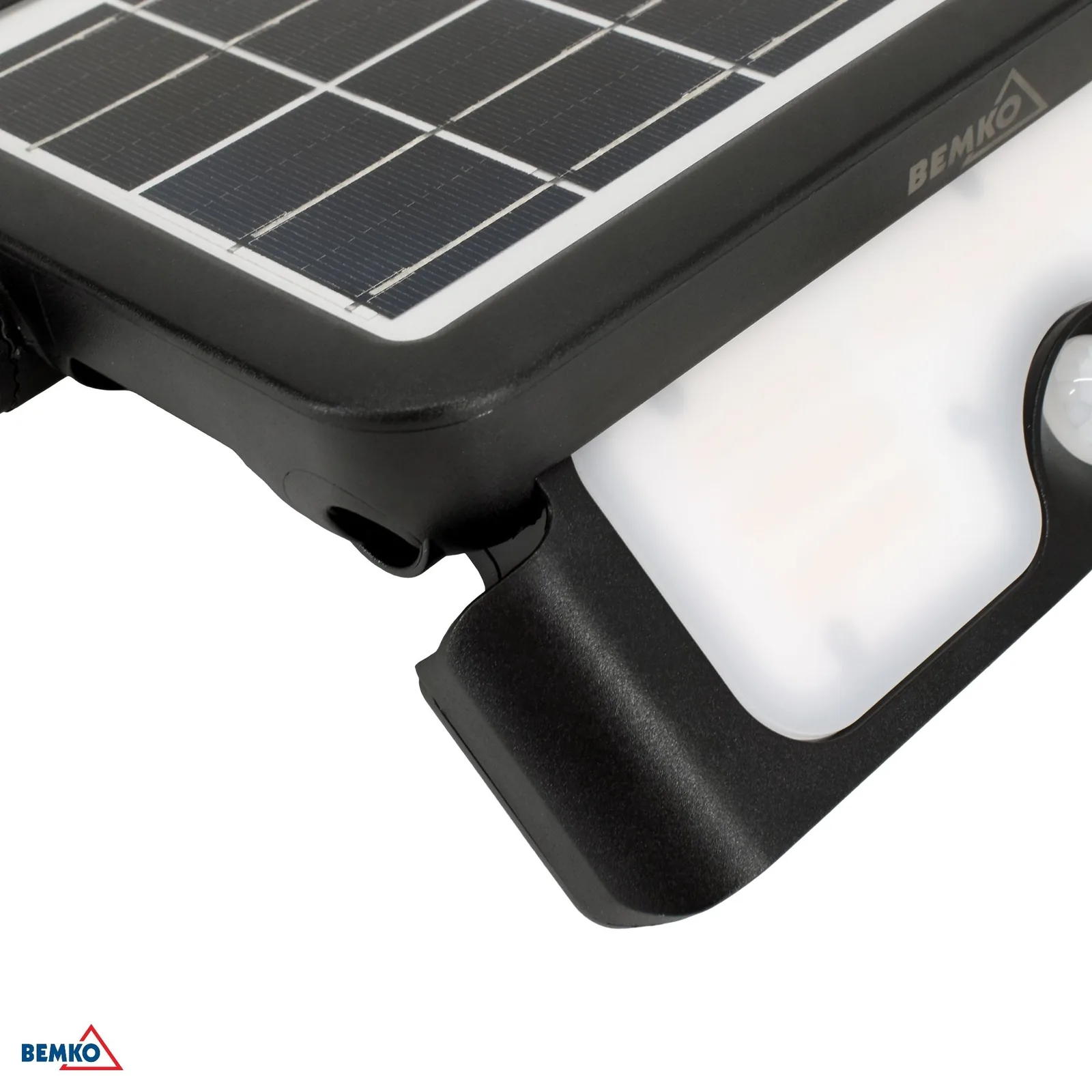 Bemko solárny LED reflektor so senzorom pohybu 7W 900 lm IP65 čierny BM-C83-SON-007BL-CCT-PIR