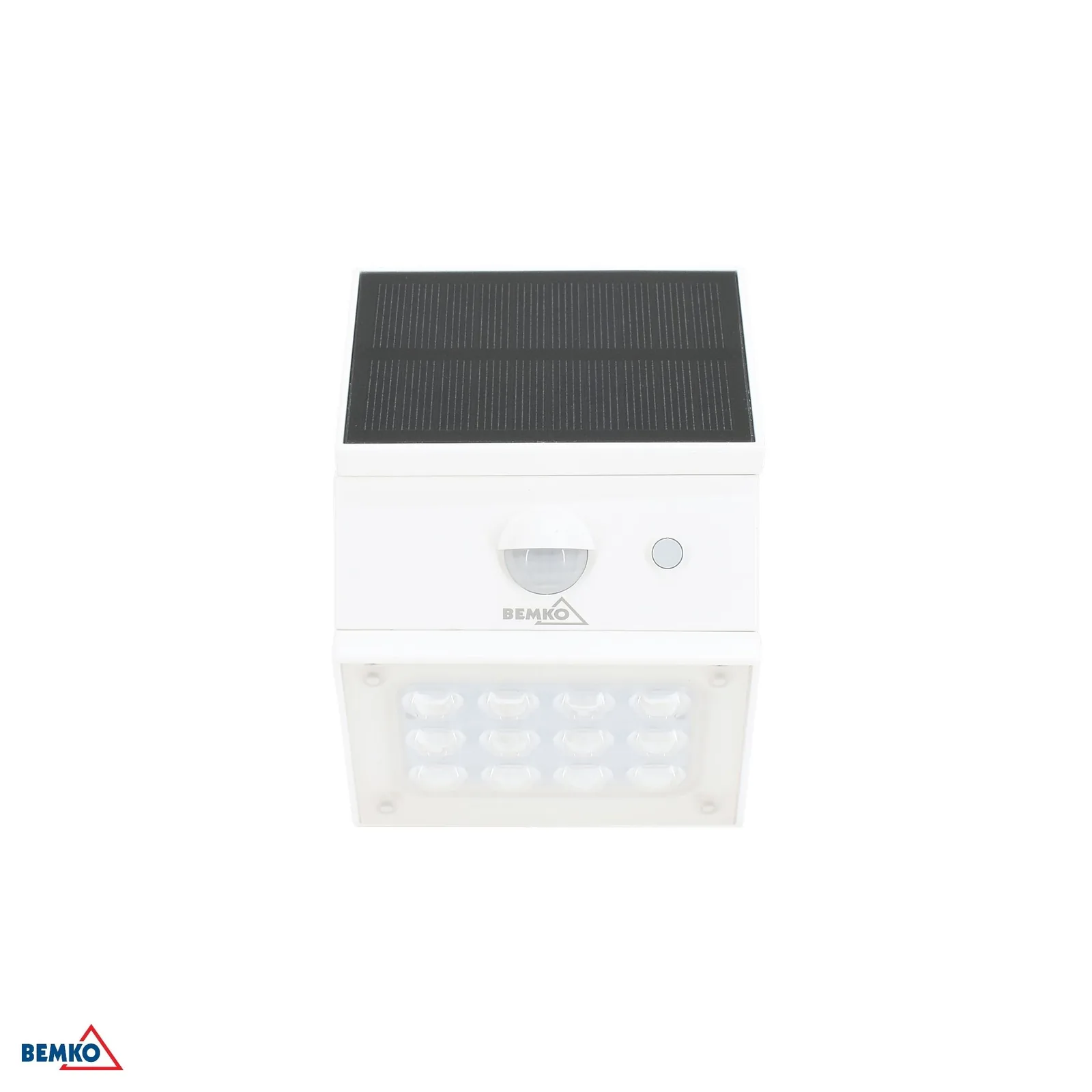 Bemko solárne LED svietidlo s PIR senzorom 2,5 W 300 lm IP65 3000/4000/6000 K BM-C83-SOR-002WH-CCT-PIR