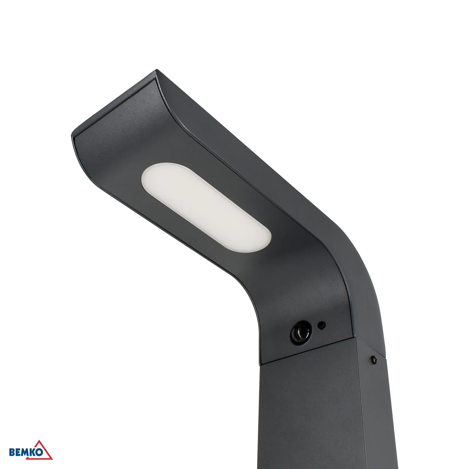Bemko solárna záhradná LED lampa na stĺpik s PIR senzorom, IP65, 7 W, 600 lm, 3000K/4000K/6500K BM-C83-SOV-S-007DG-CCT-PIR