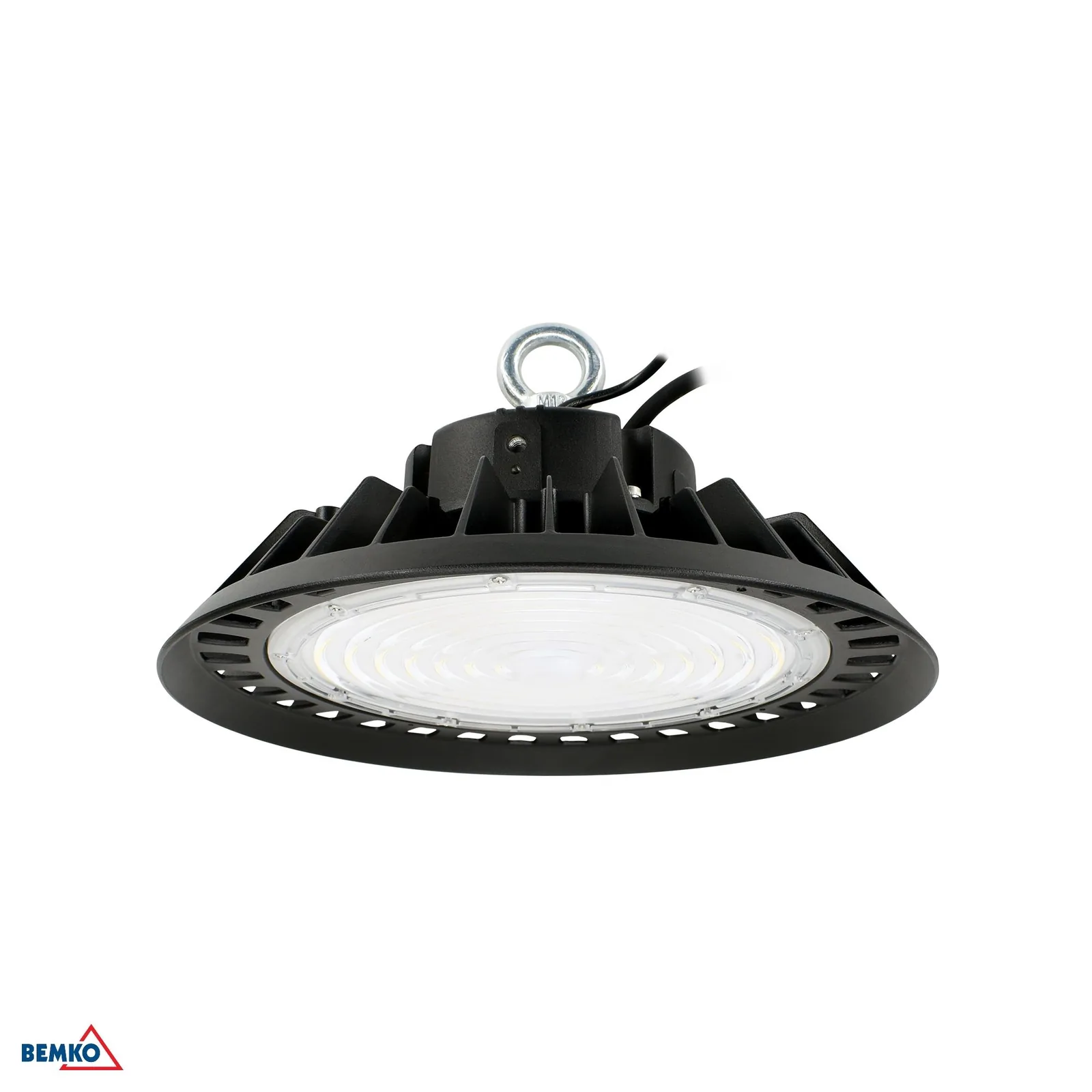 Luxmena LED highbay svietidlo 100W 4000K 90° 19000 lm IP65 BM-C85-HBU3-100W-840-090BL