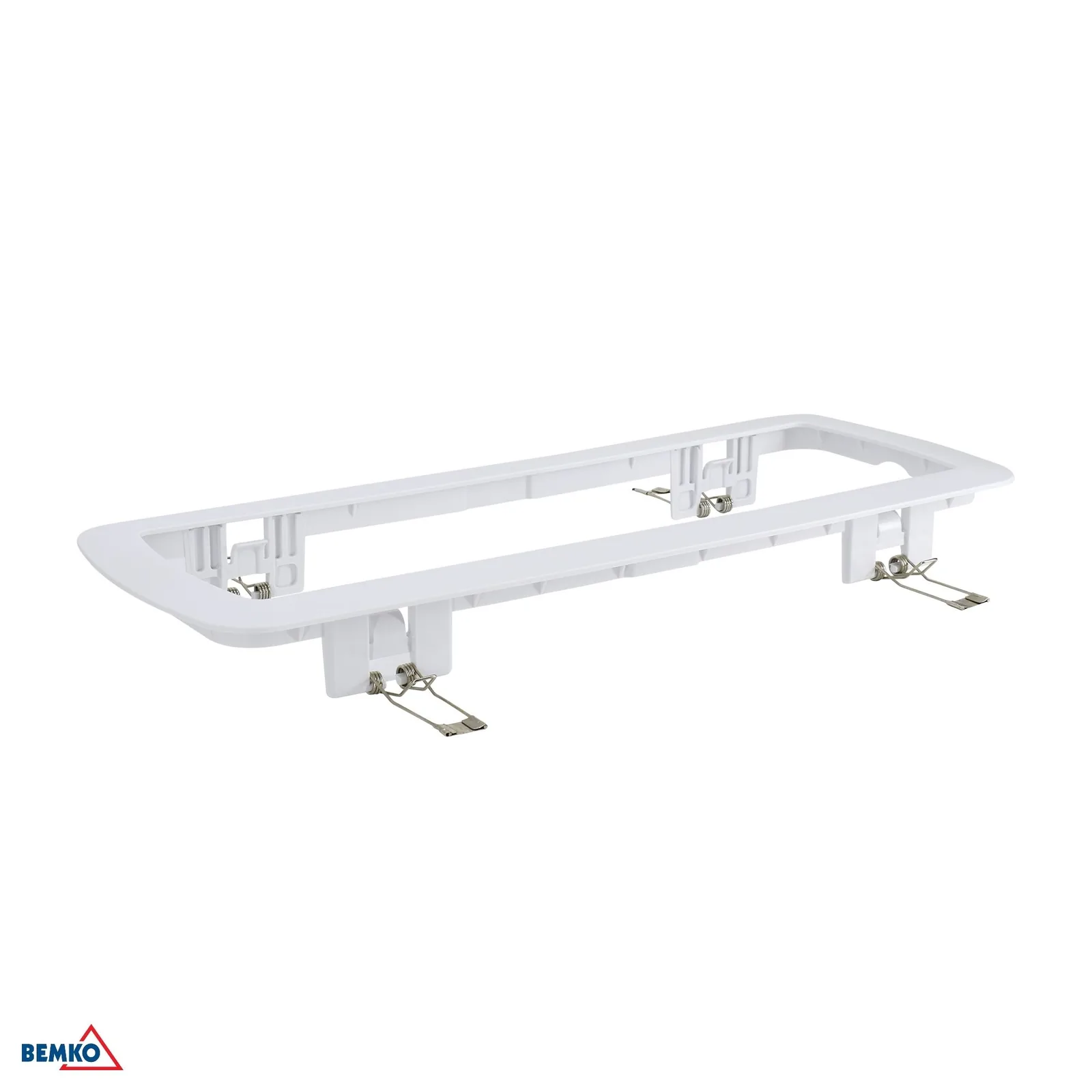 Luxmena zápustná montážna sada pre núdzové svietidlá 391 × 150 mm, biela BM-C90-GLR-ZMP