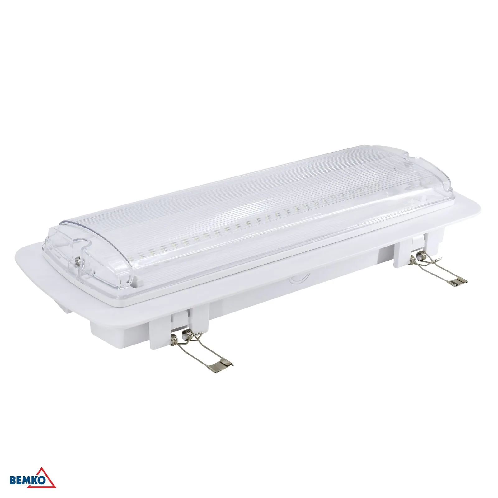Luxmena zápustná montážna sada pre núdzové svietidlá 391 × 150 mm, biela BM-C90-GLR-ZMP