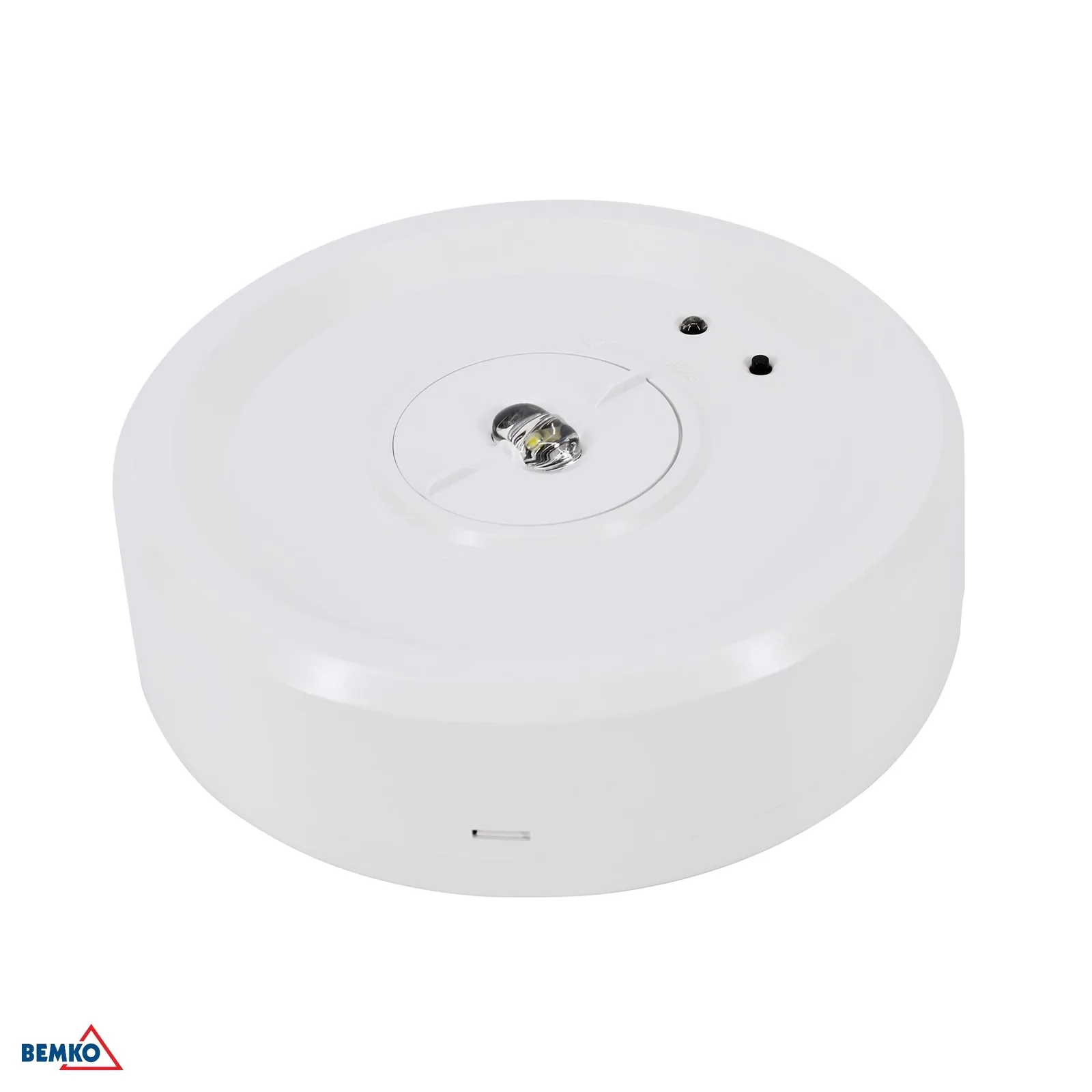 Luxmena okrúhle núdzové svietidlo 3W s autotestom, IP40 BM-C91-SKL-R-3SC-AT3H-CNBOP