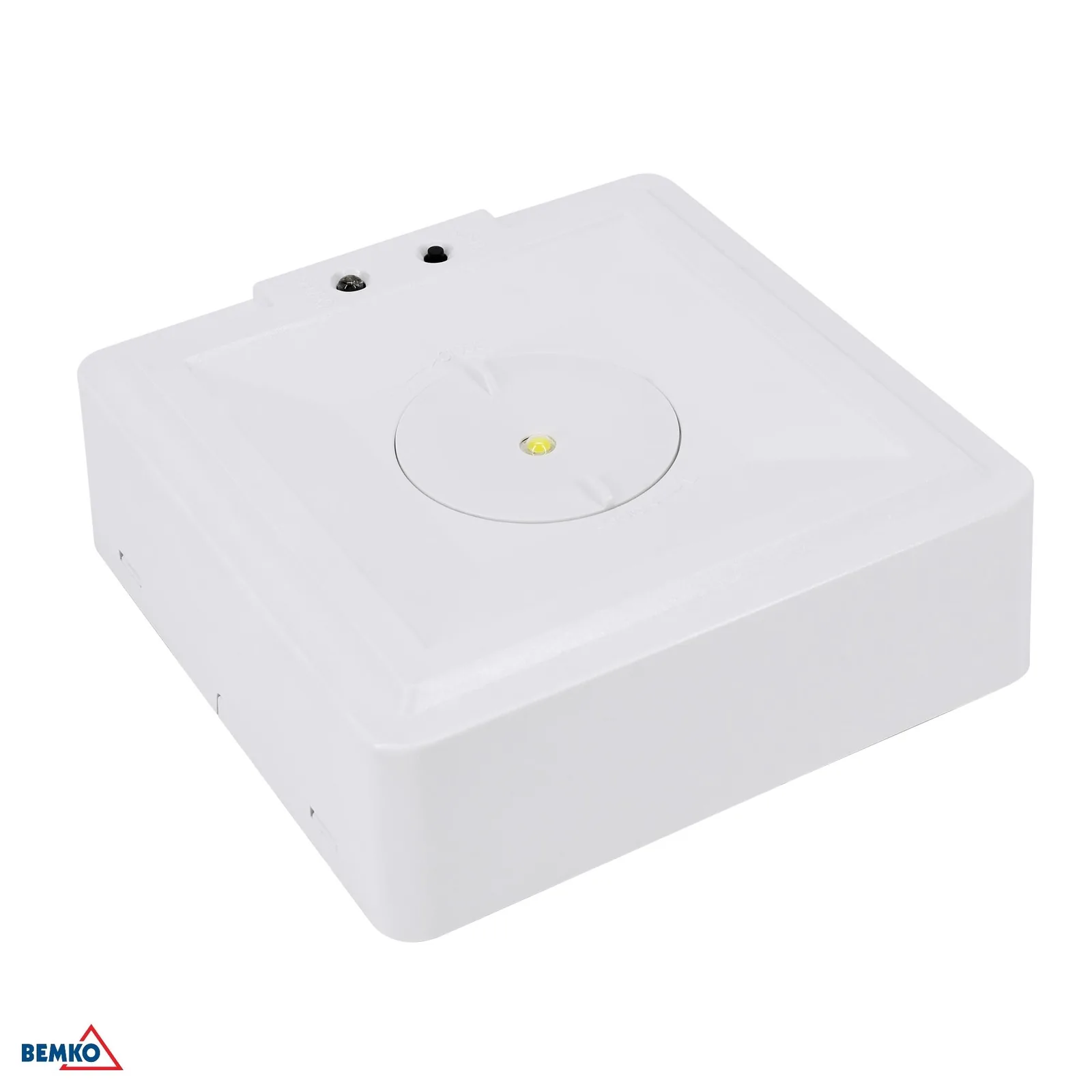 Núdzové svietidlo Luxmena štvorcové 3W otvorená optika IP40 autotest 3 h BM-C91-SKL-S-3SX-AT3H-CNBOP