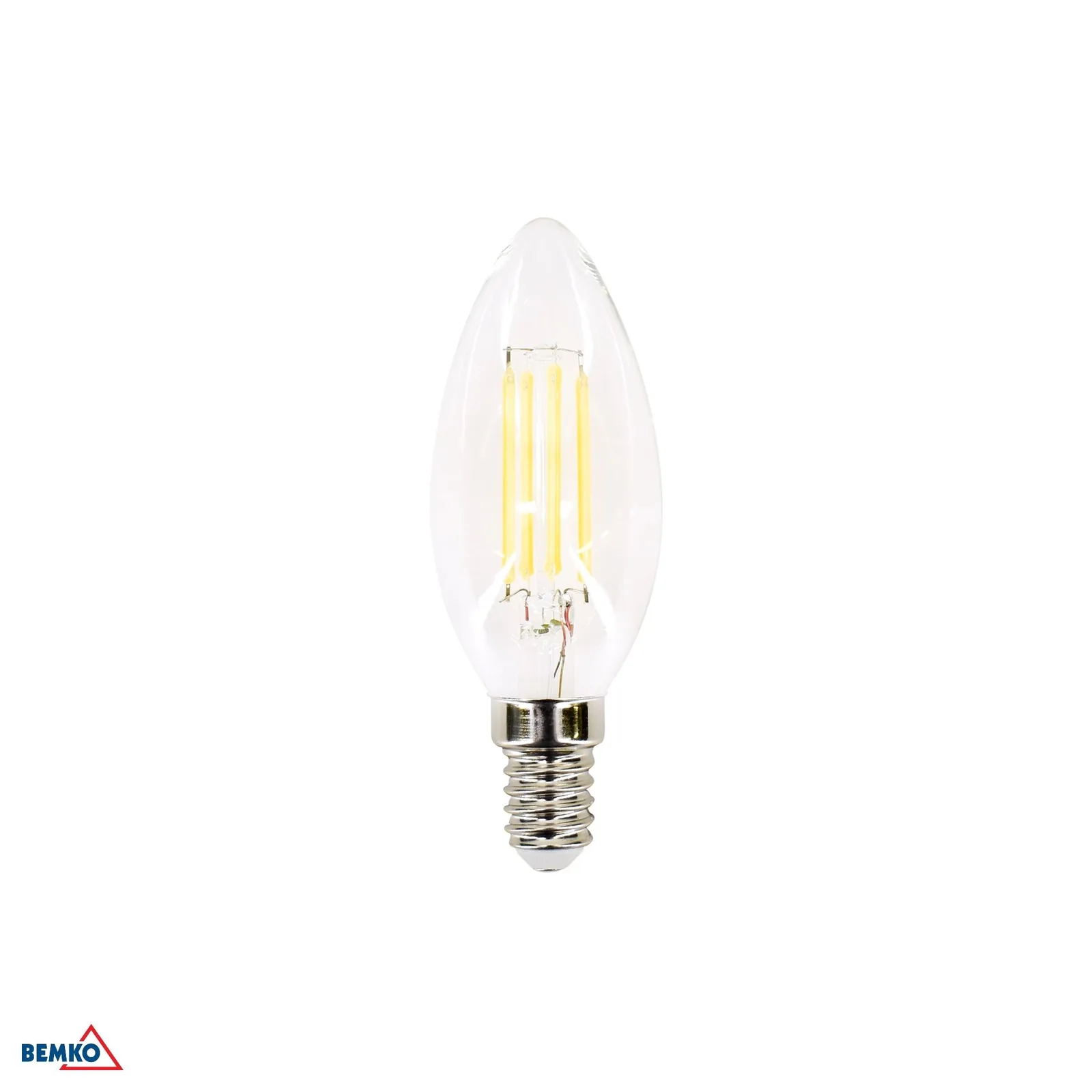 Bemko LED filament žiarovka E14 C35 6W 700 lm 2700K BM-D86-FLB-E14-C35-060-2K