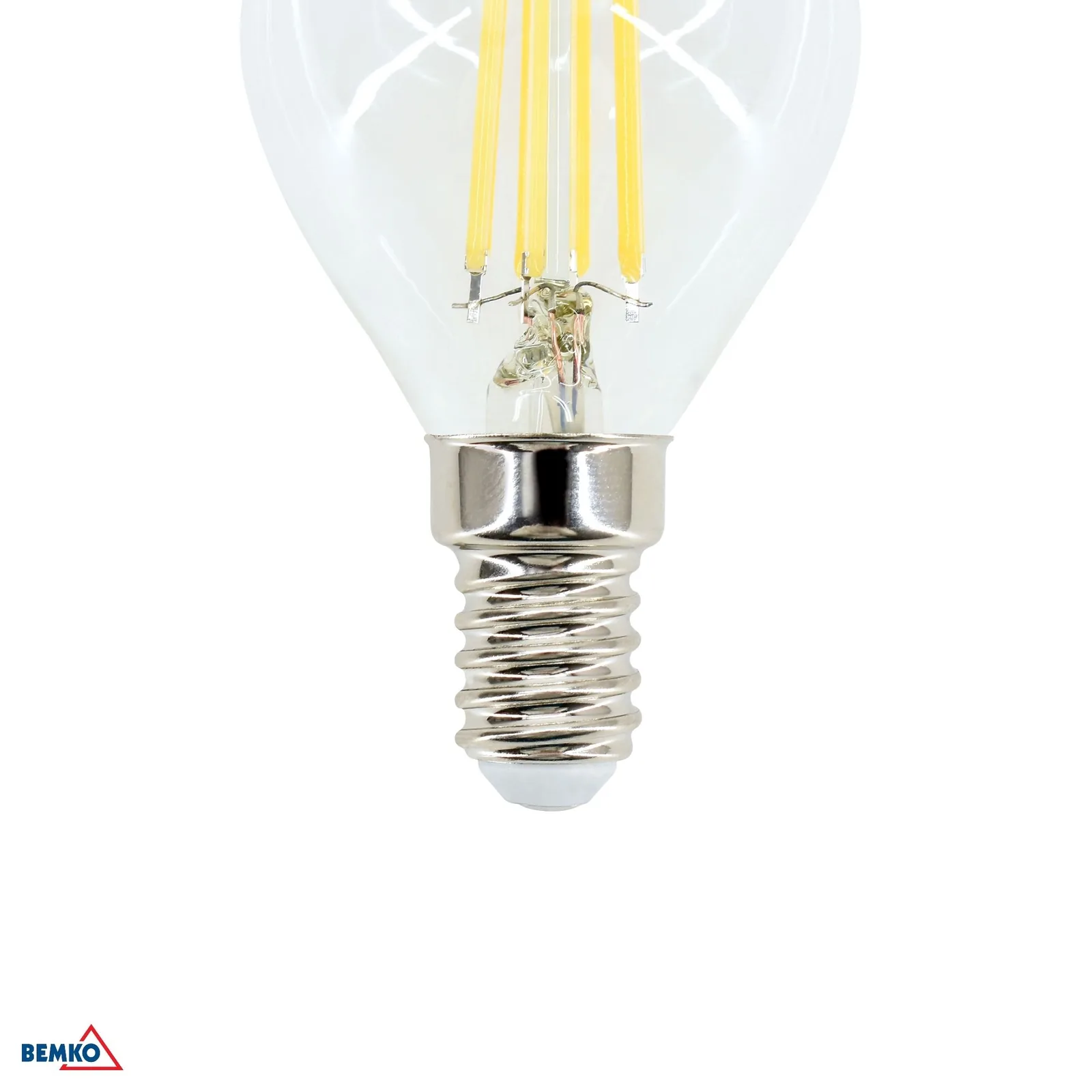 Bemko LED filamentová žiarovka E14 G45 6W 750 lm 4000K BM-D86-FLB-E14-G45-060-4K