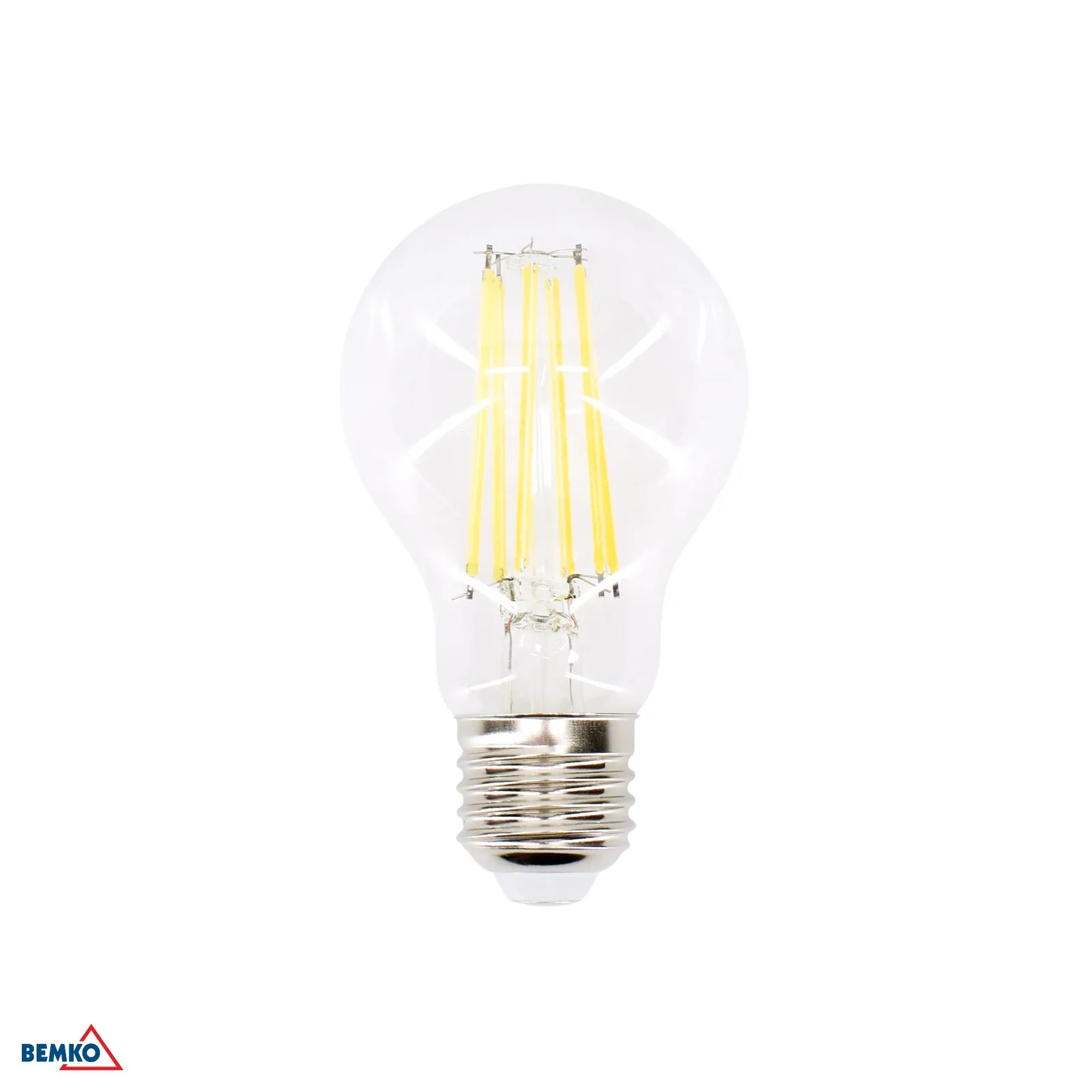 Bemko LED filament žiarovka E27 A60 12W 1700 lm 4000K BM-D86-FLB-E27-A60-120-4K