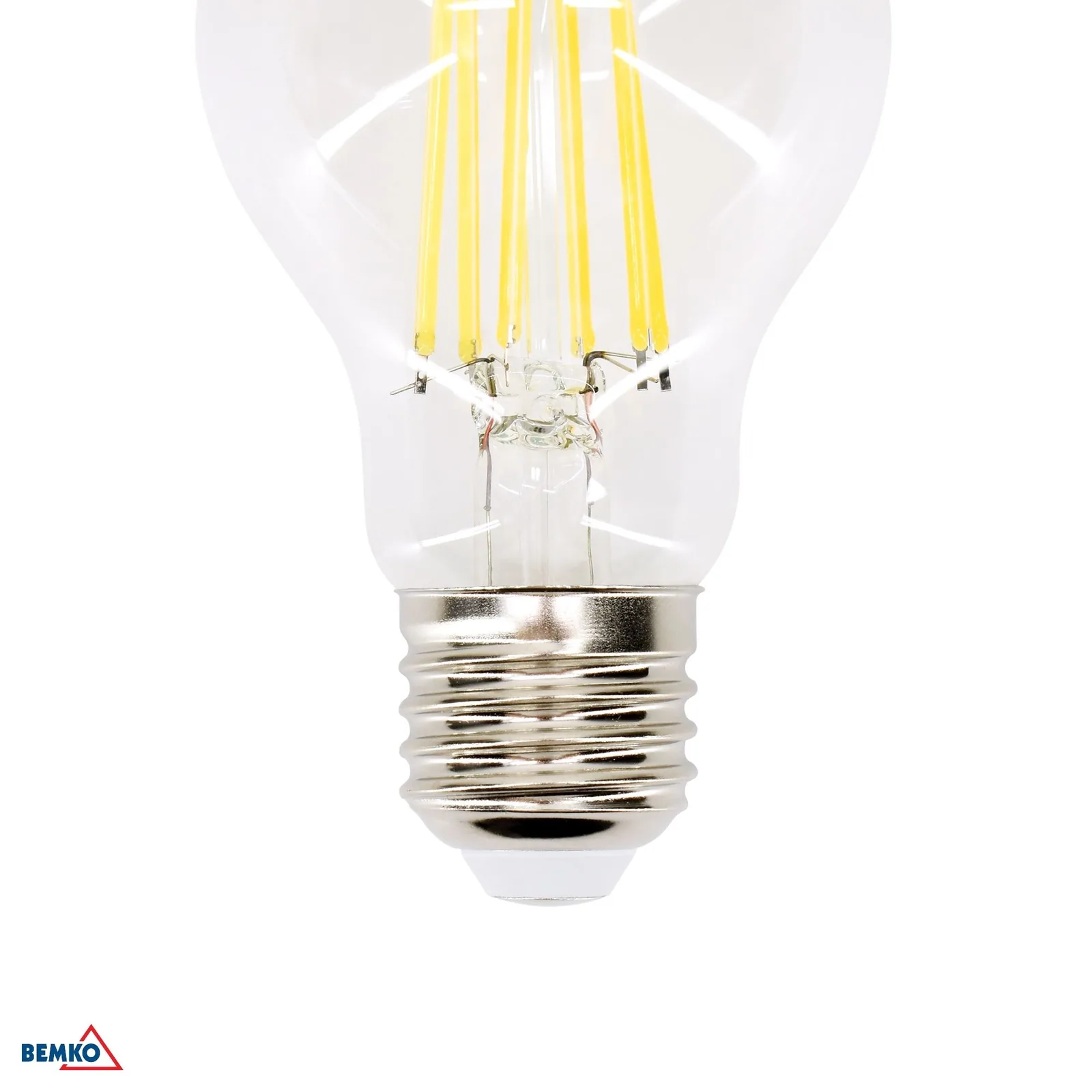 Bemko LED filament žiarovka E27 A60 12W 1700 lm 4000K BM-D86-FLB-E27-A60-120-4K