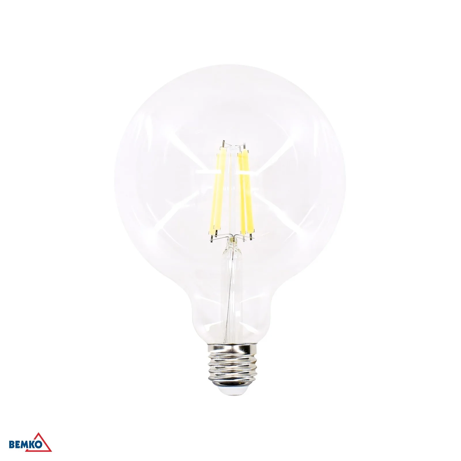 Bemko LED filamentová žiarovka E27 G125 11W 1500 lm 2700 K BM-D86-FLB-E27-G125-110-2K