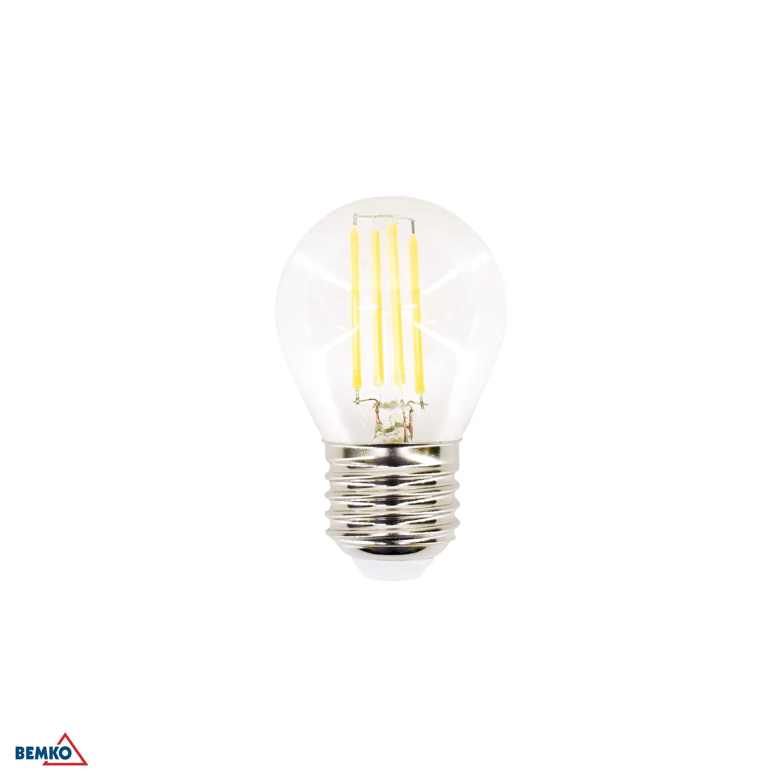 Bemko LED filament žiarovka E27 G45 6W 750 lm 4000K BM-D86-FLB-E27-G45-060-4K
