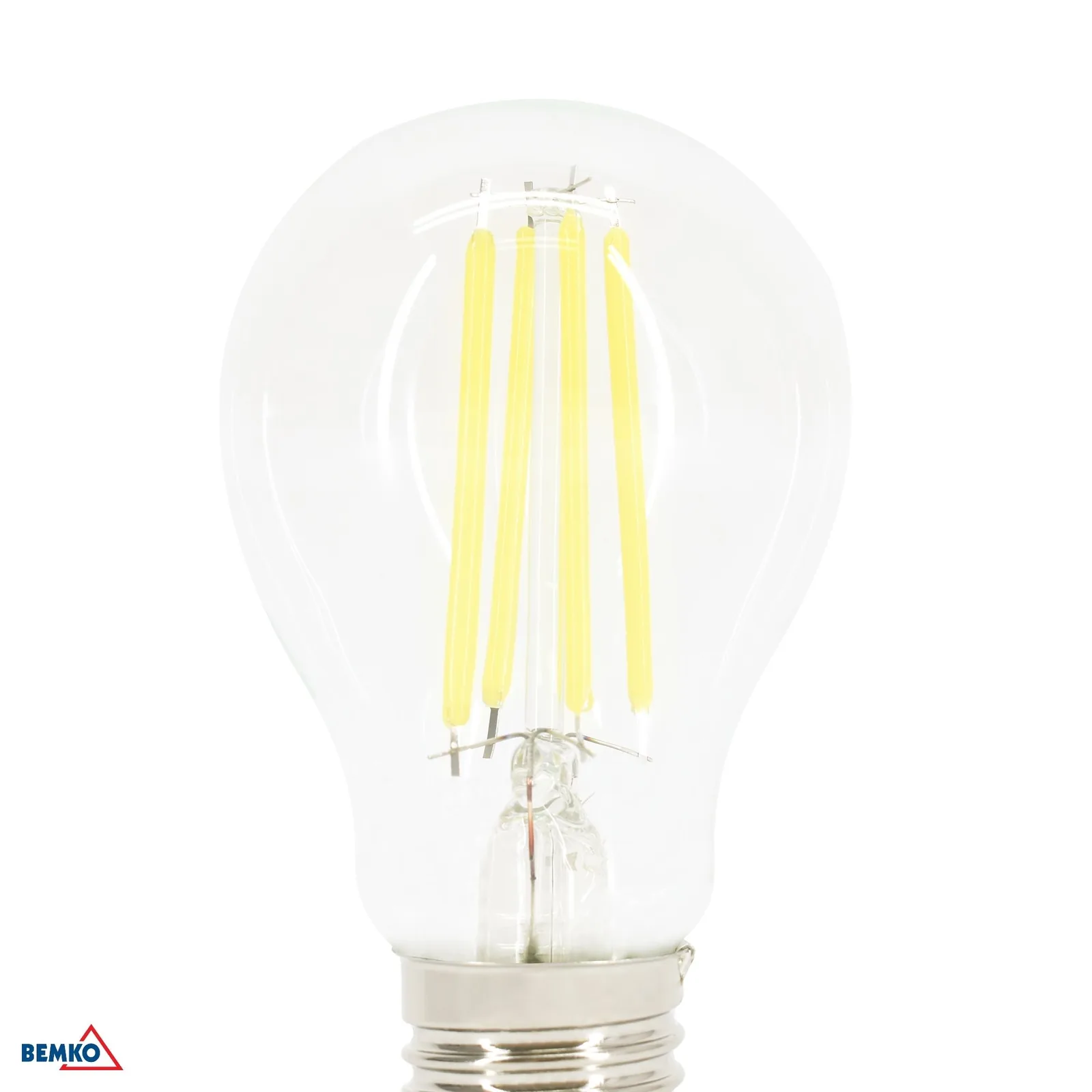 LED filamentová žiarovka E27 A60 4W 840 lm 4000K BM-D86-FLB-HL-E27-A60-040-4K