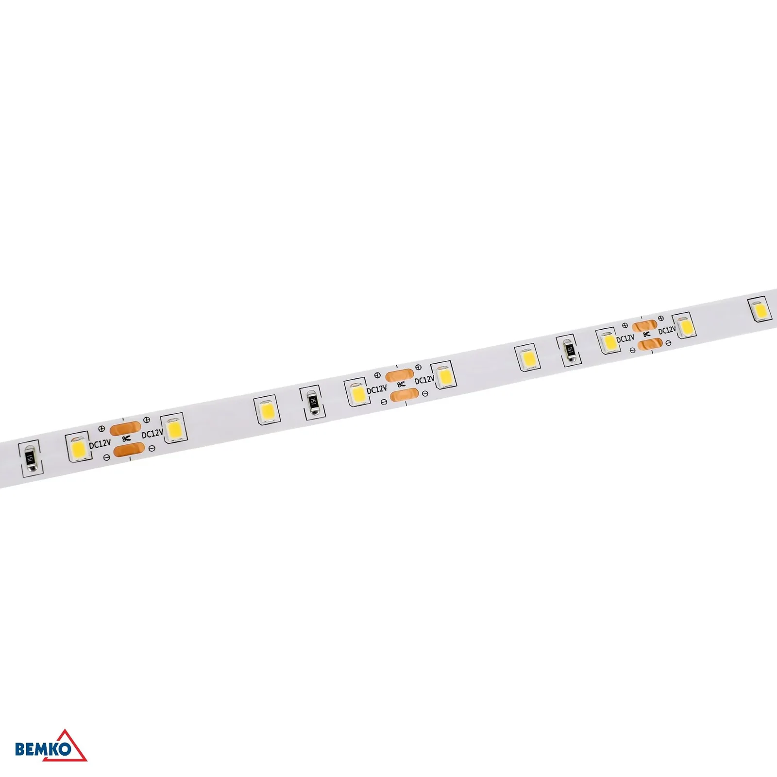 LED pásik 12V DC 5 m 4000K neutrálna biela IP20 BM-D87-LS-2835-300-IP20-ANW
