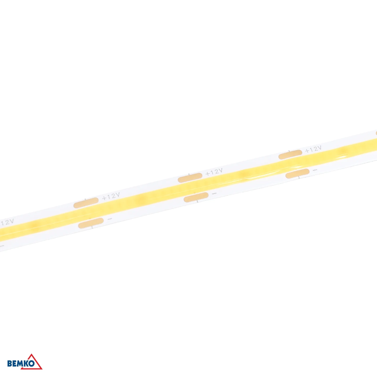 Bemko COB LED pásik 12V DC, studená biela, 5 m, IP20 BM-D87-LS-COB-1600-IP20-ACW-12V