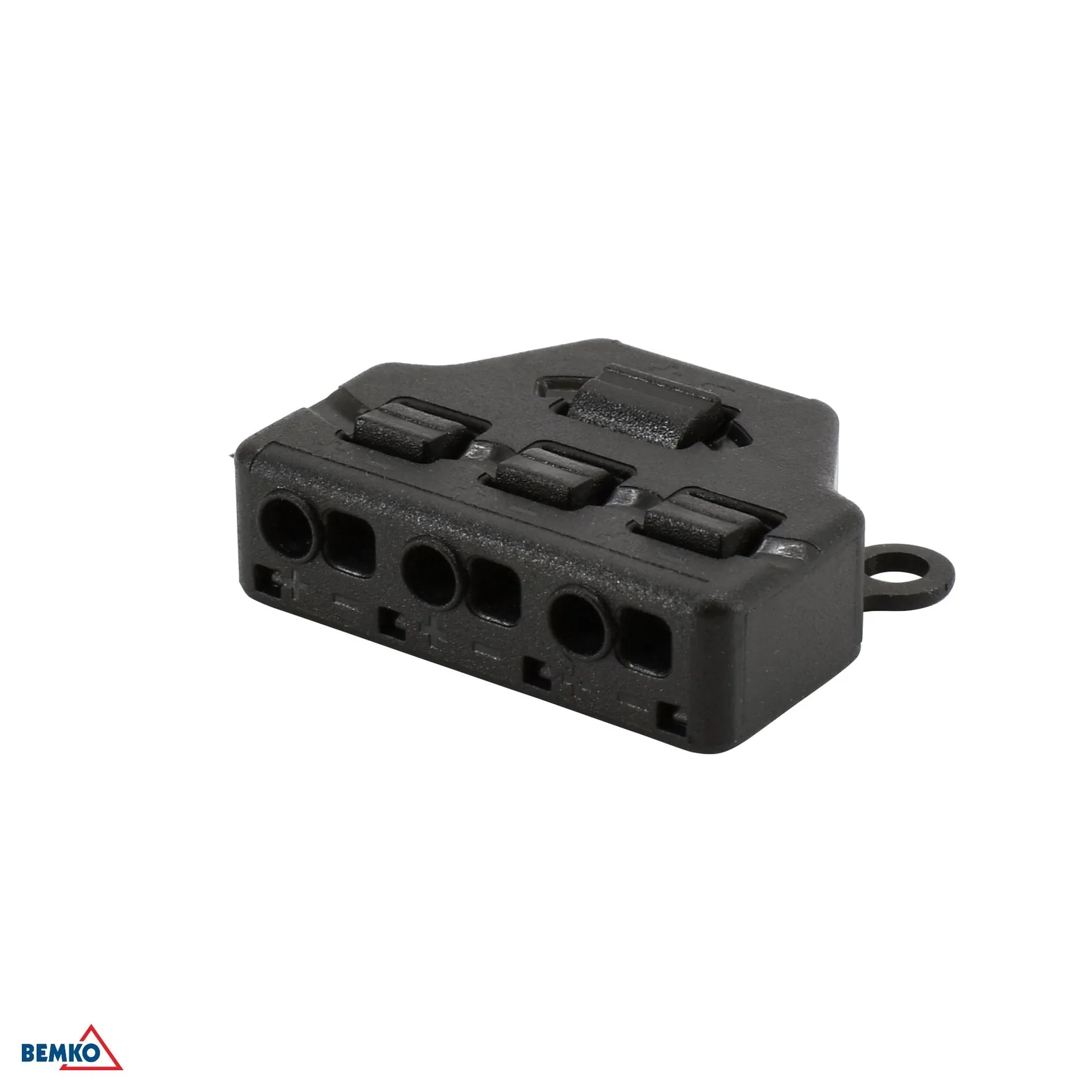Bemko rozbočka na LED osvetlenie 12V, 1 vstup / 3 výstupy BM-E08-DC-3P-20